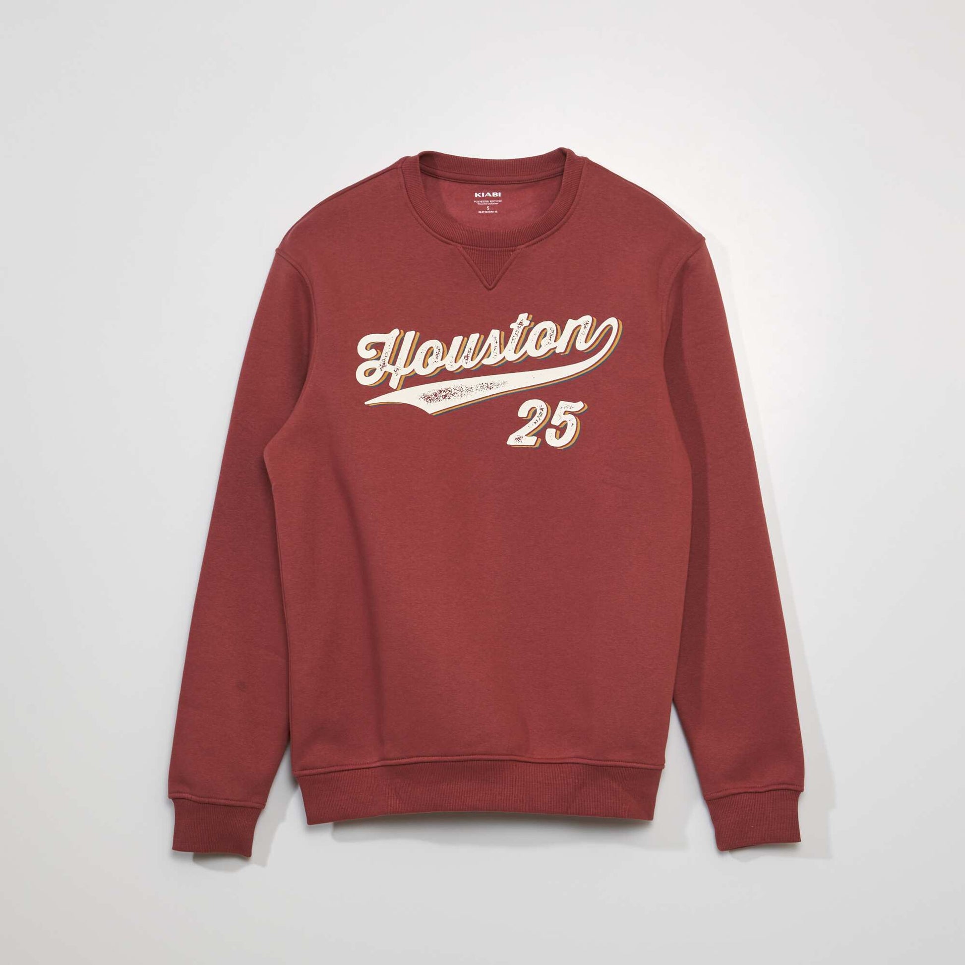Printed sweatshirt RED