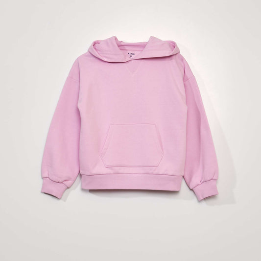 Thick sweatshirt fabric hoodie PINK