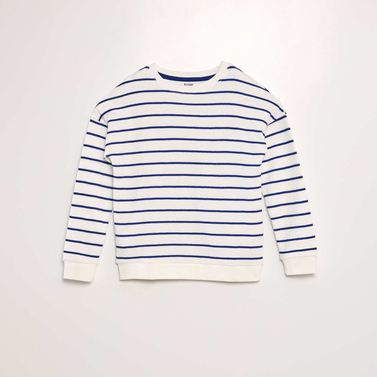 Sweatshirt fabric sweater BLUE