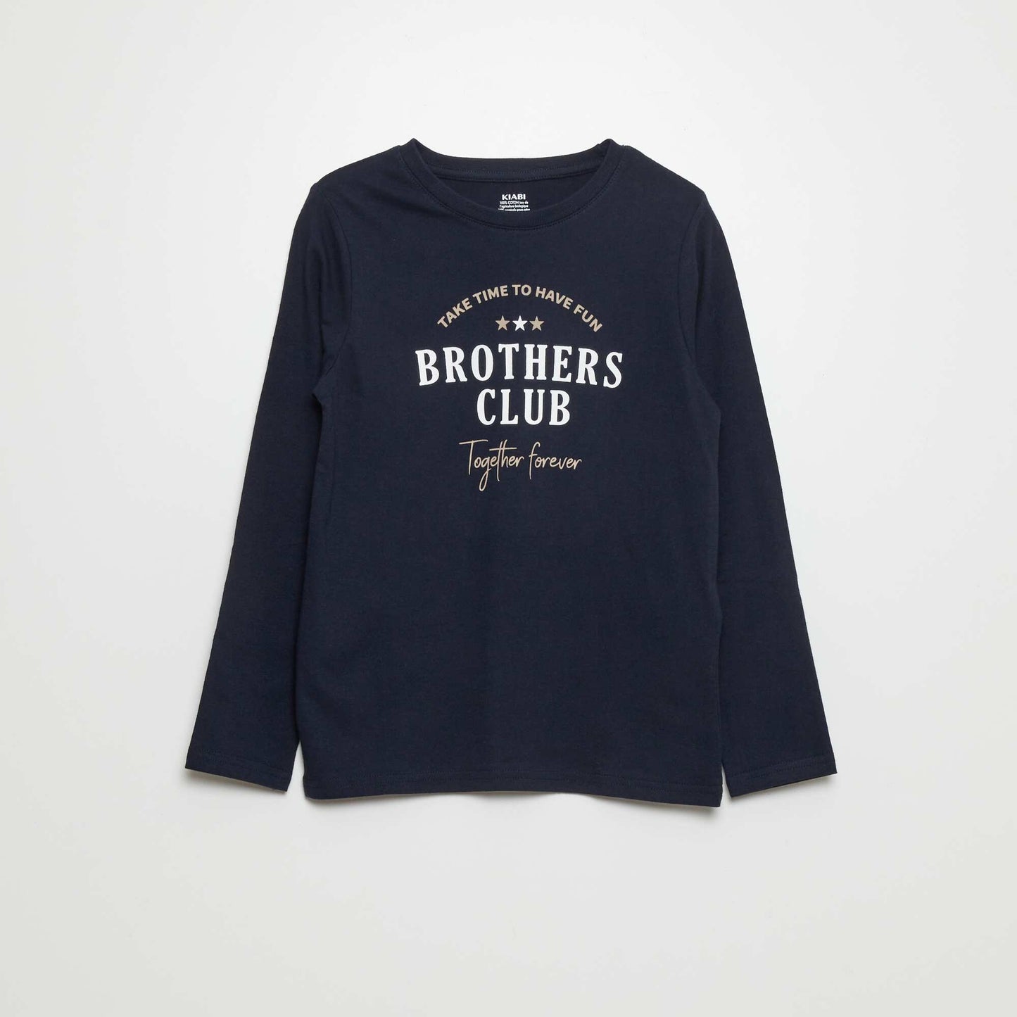 Printed T-shirt BLUE