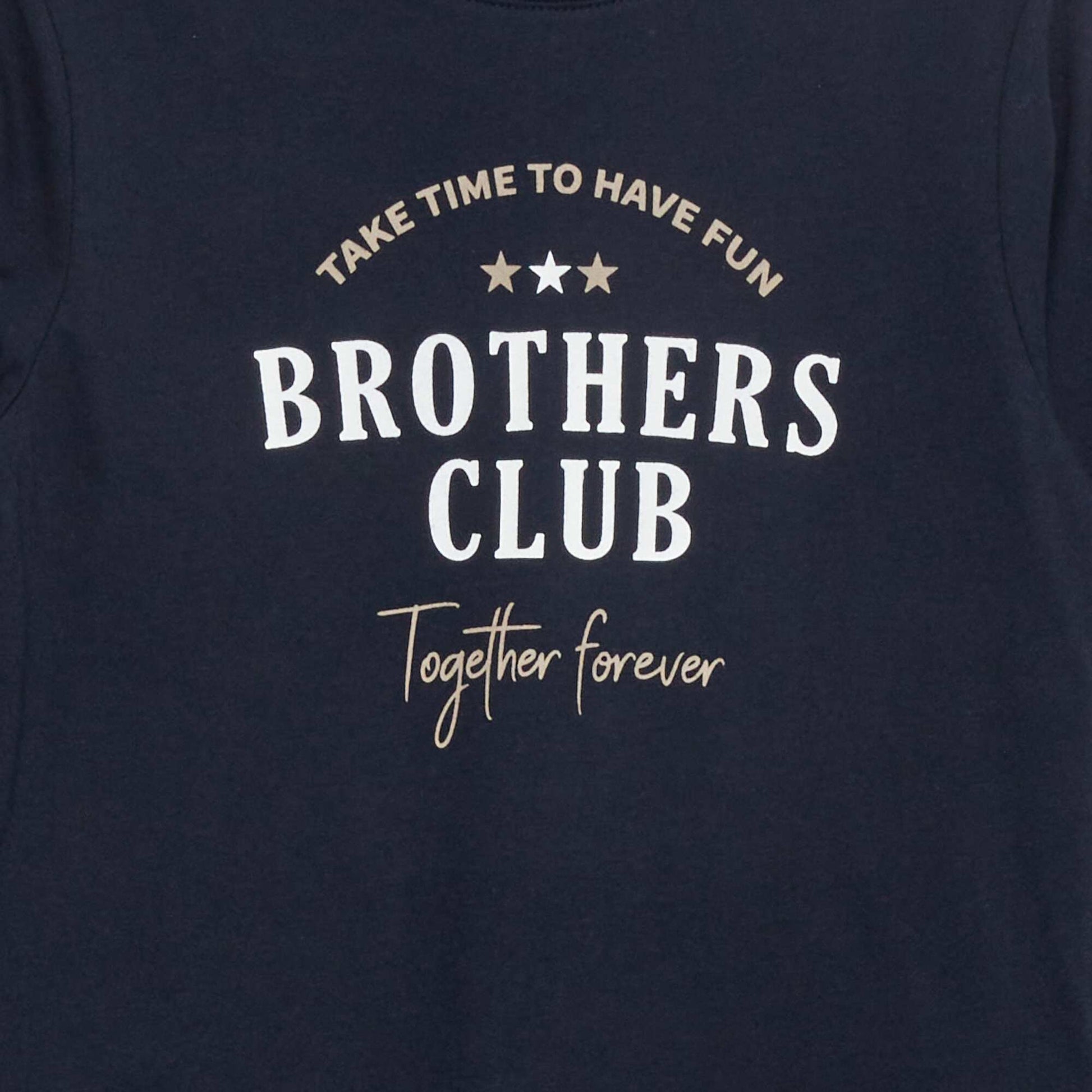 Printed T-shirt BLUE