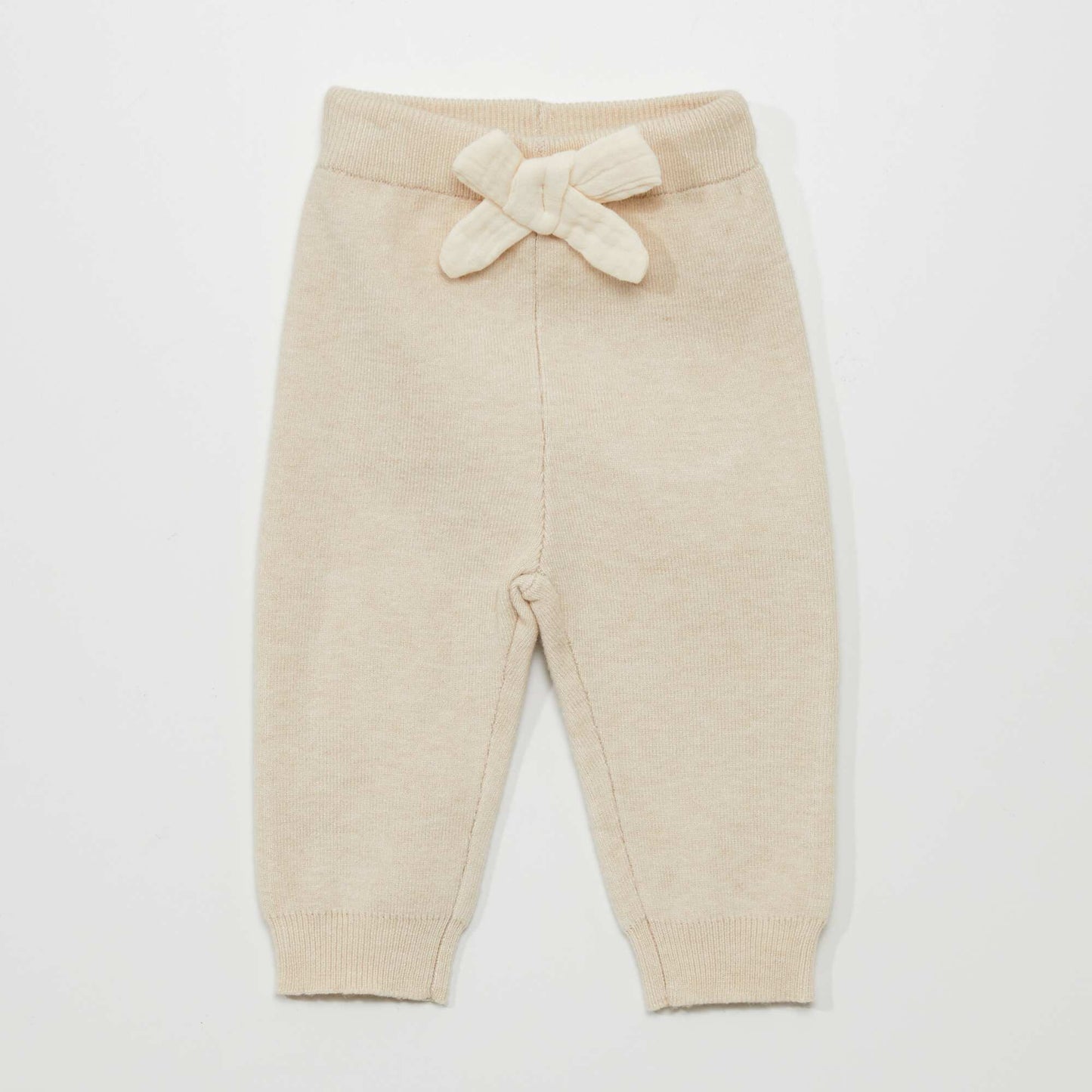 Knit leggings BEIGE SAMP