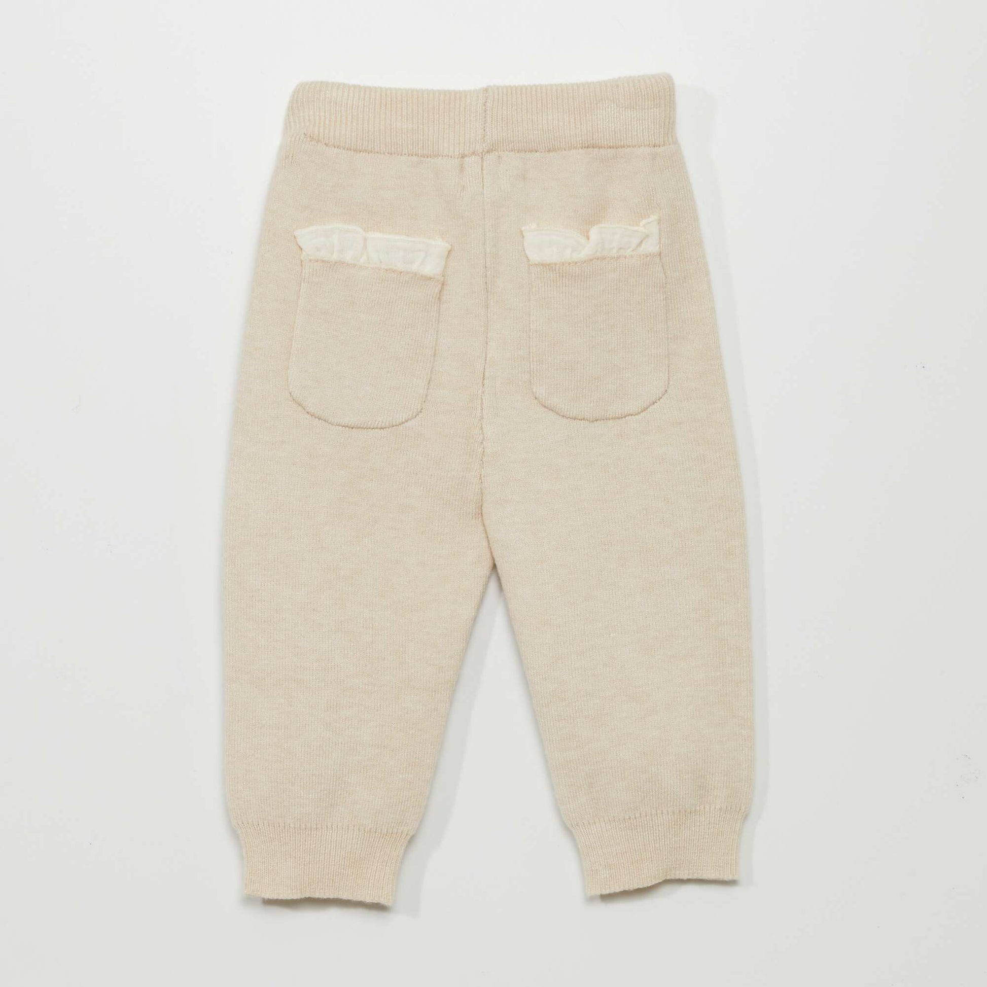 Knit leggings BEIGE SAMP