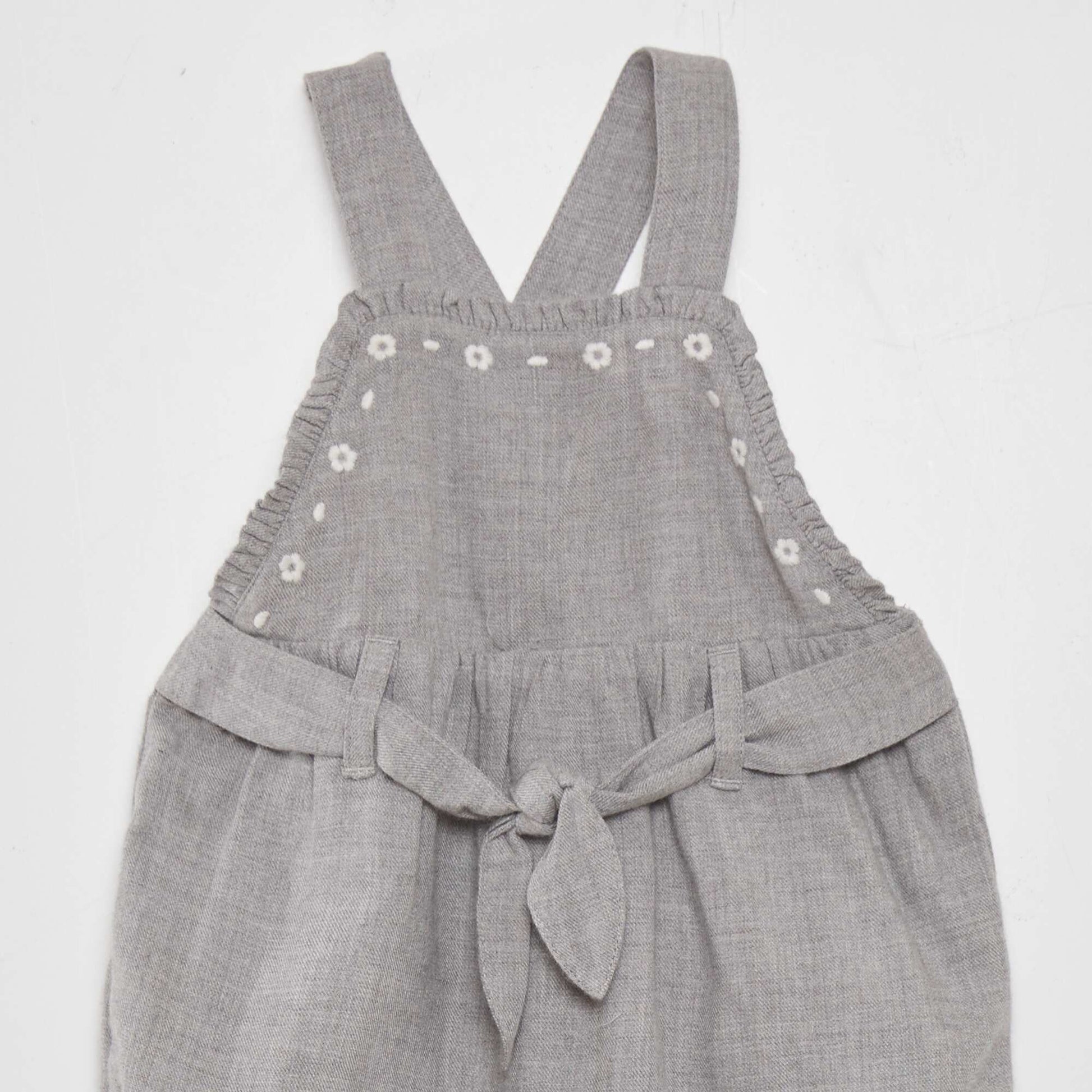 Flannel all-in-one GREY