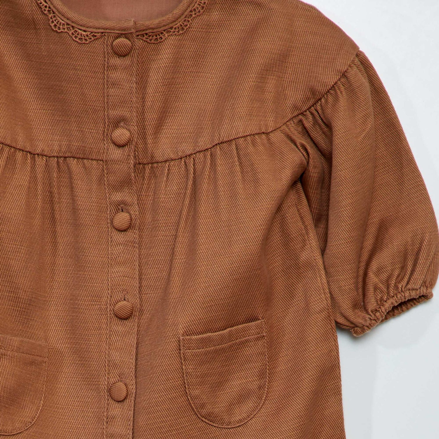 Tencel dress BROWN