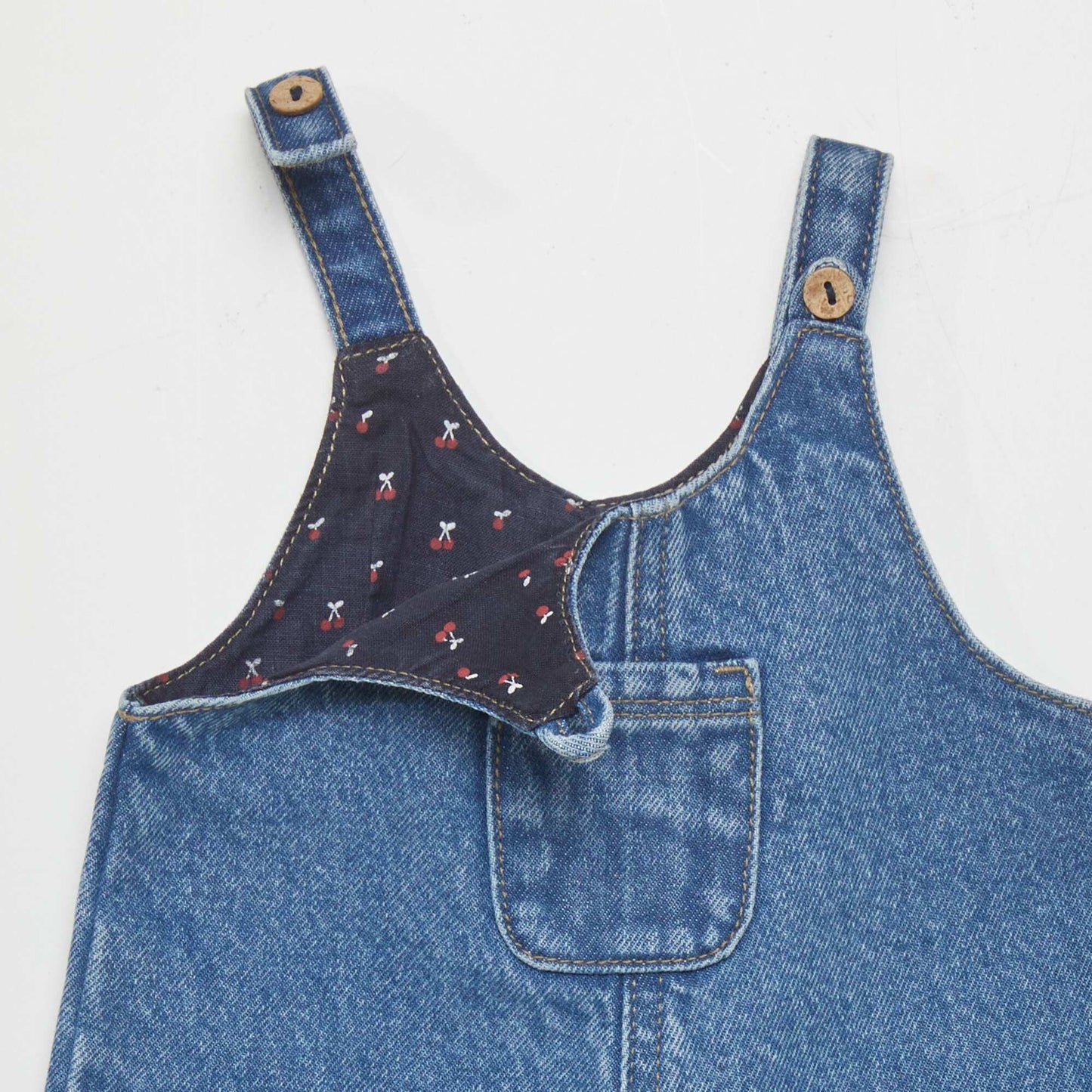 Denim dungarees BLUE