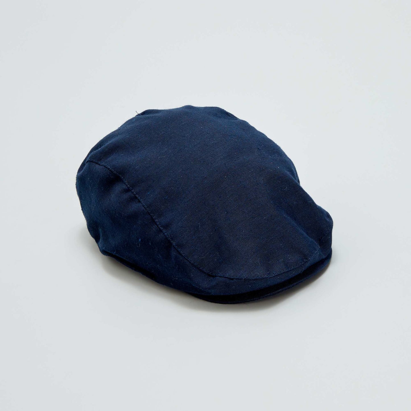 Baker-boy style cap blue