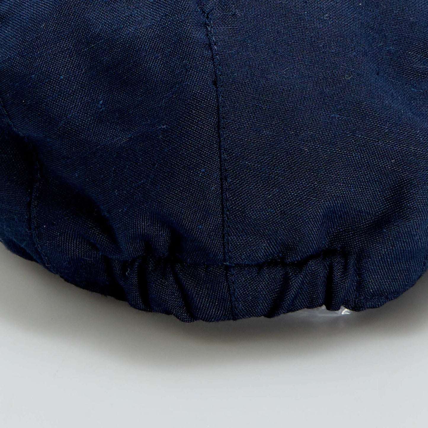 Baker-boy style cap blue