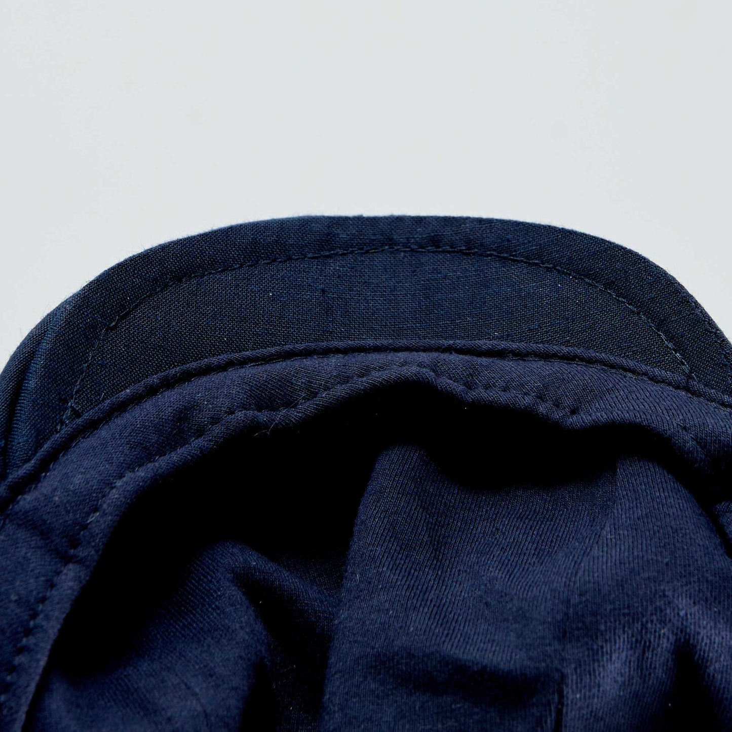 Baker-boy style cap blue