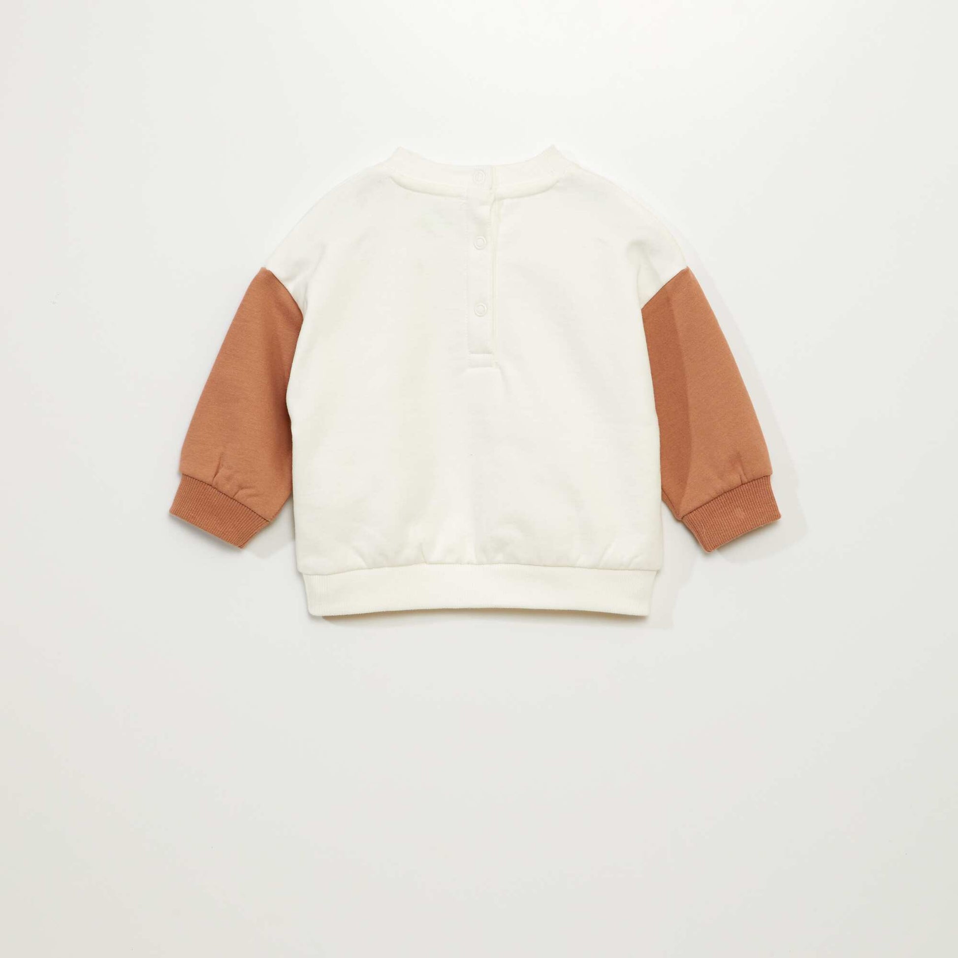 Disney sweatshirt with round neck BEIGE