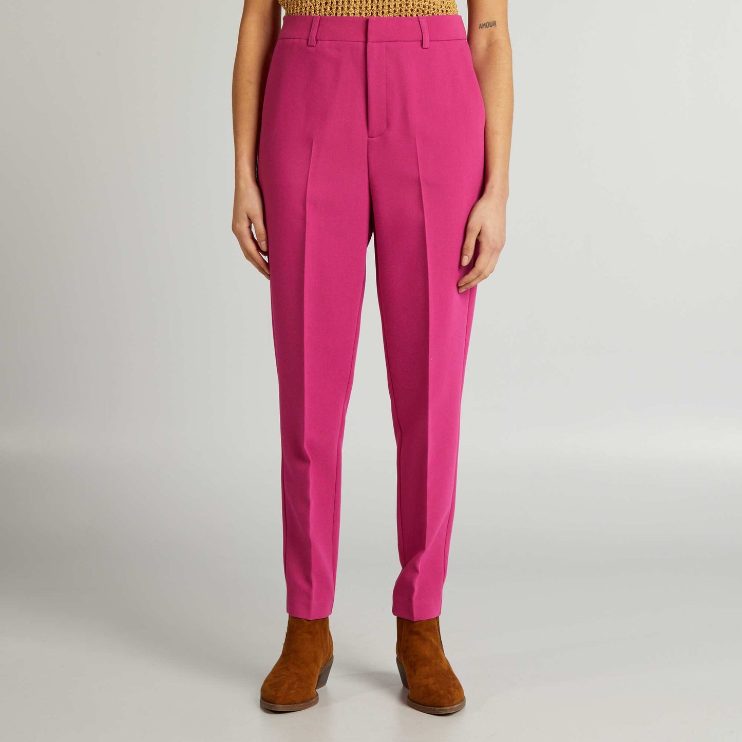 Cigarette trousers PINK