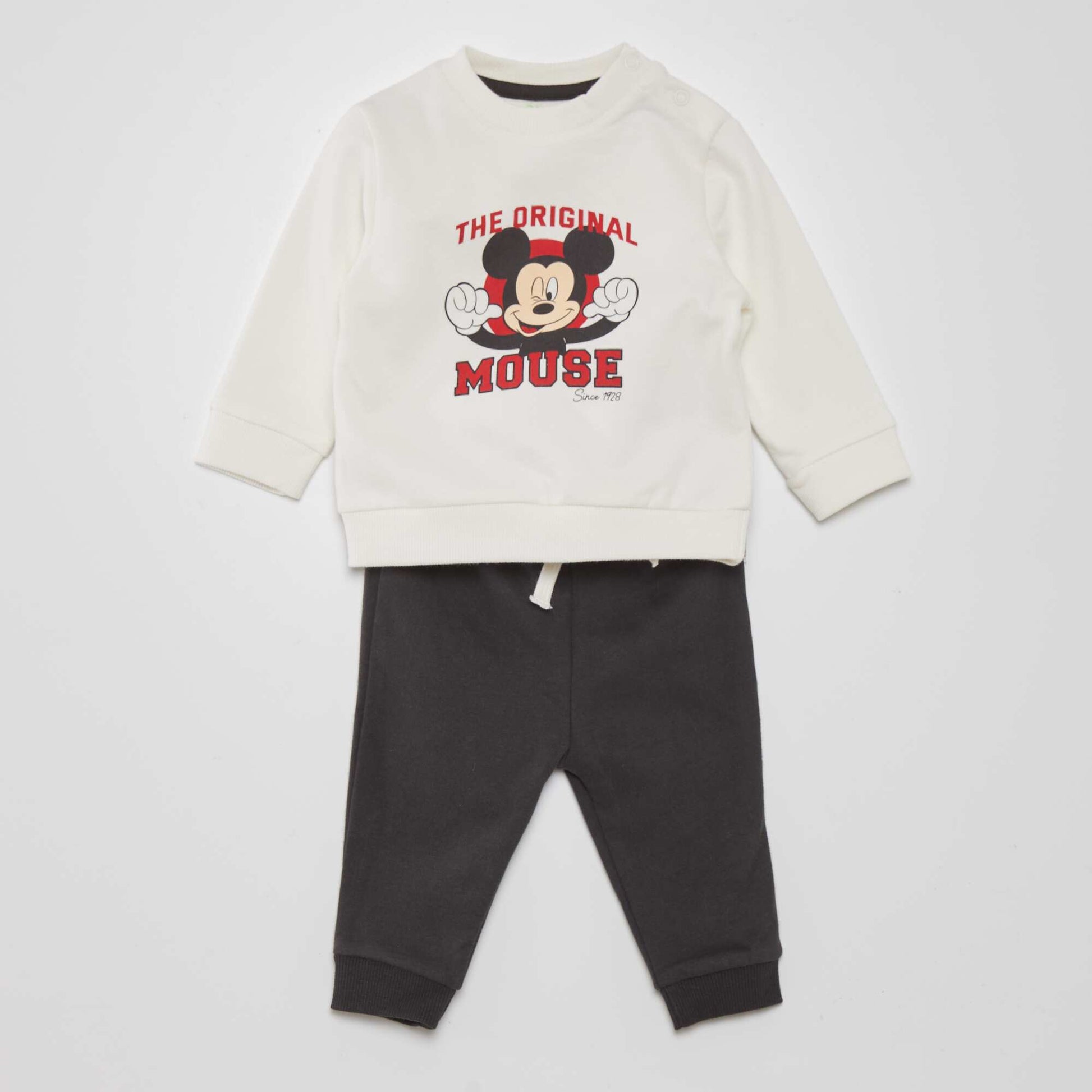 Disney sweatshirt and joggers set - 2-piece set WHITE