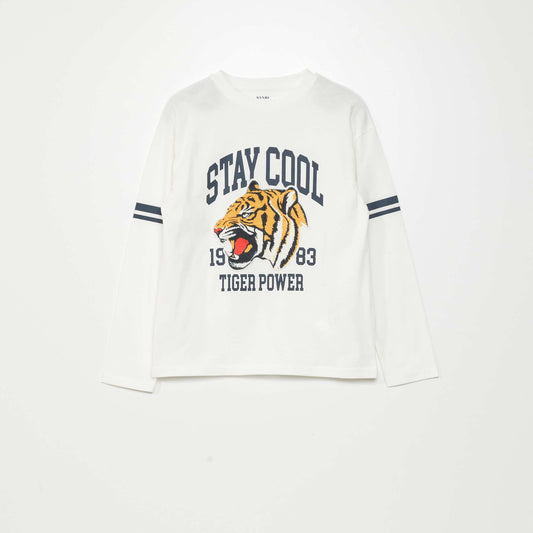 Jersey T-shirt SNOW_TIGER