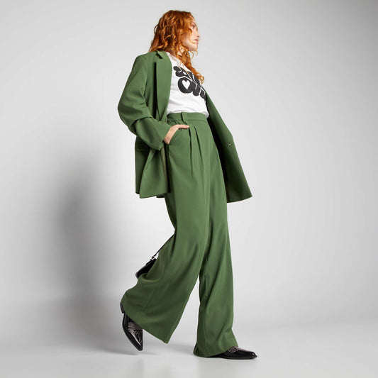 Tailored trousers GREEN