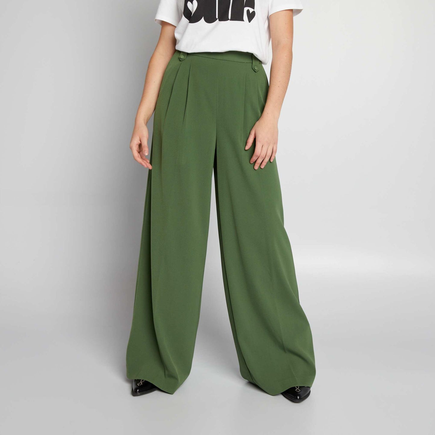 Tailored trousers GREEN