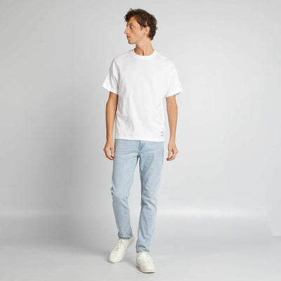 بنطال جينز بقصّة Slim-fit - L32 أزرق