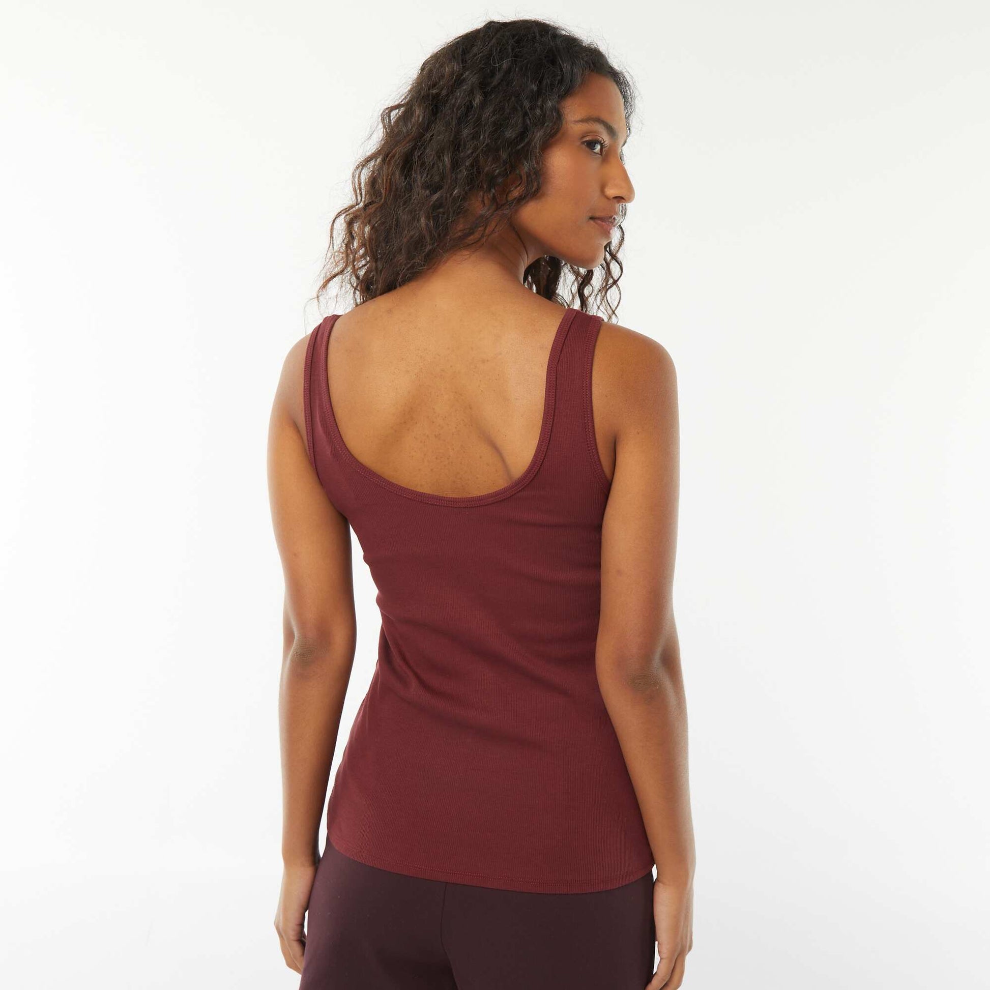 Vest top BROWN