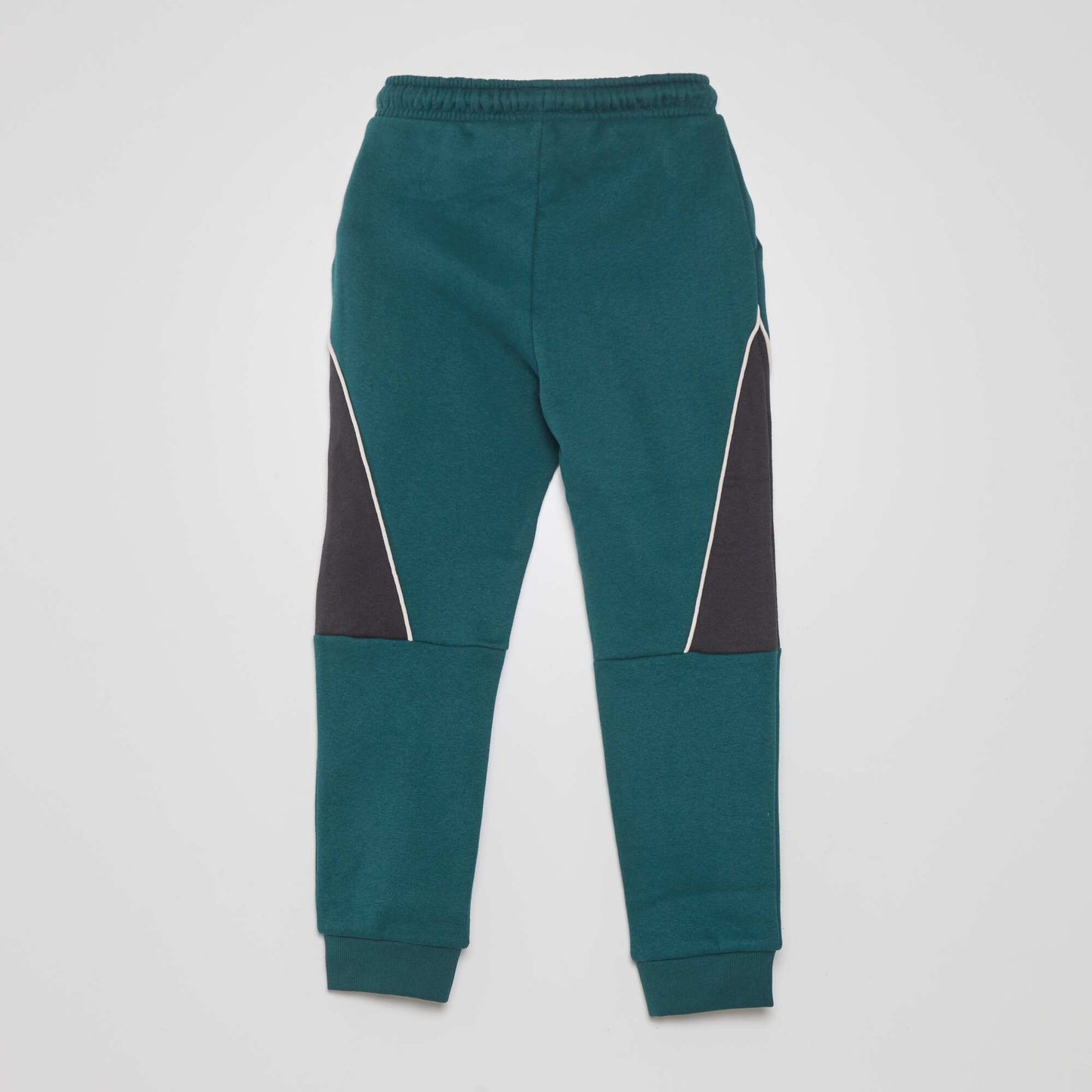 Two-tone joggers GREEN