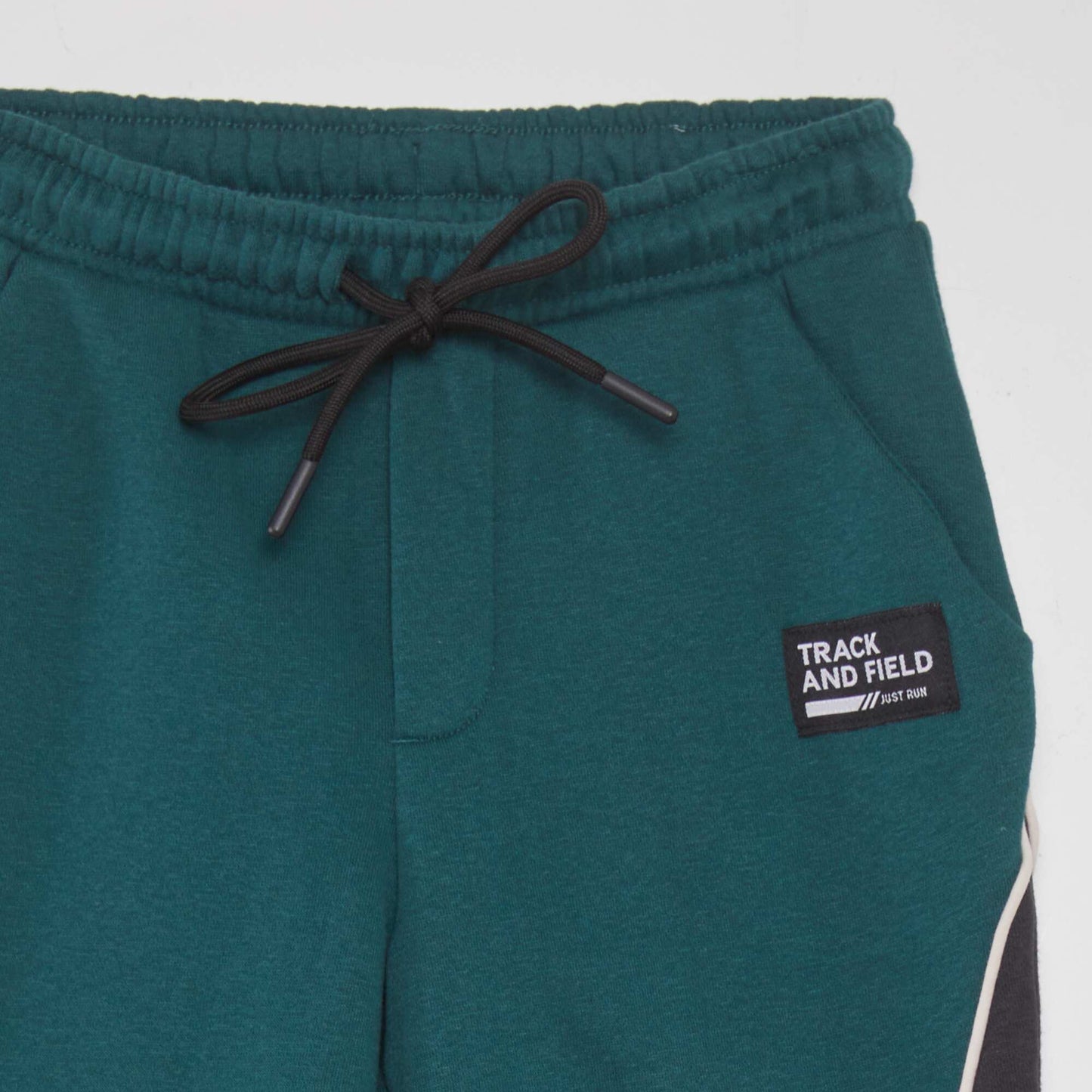 Two-tone joggers GREEN