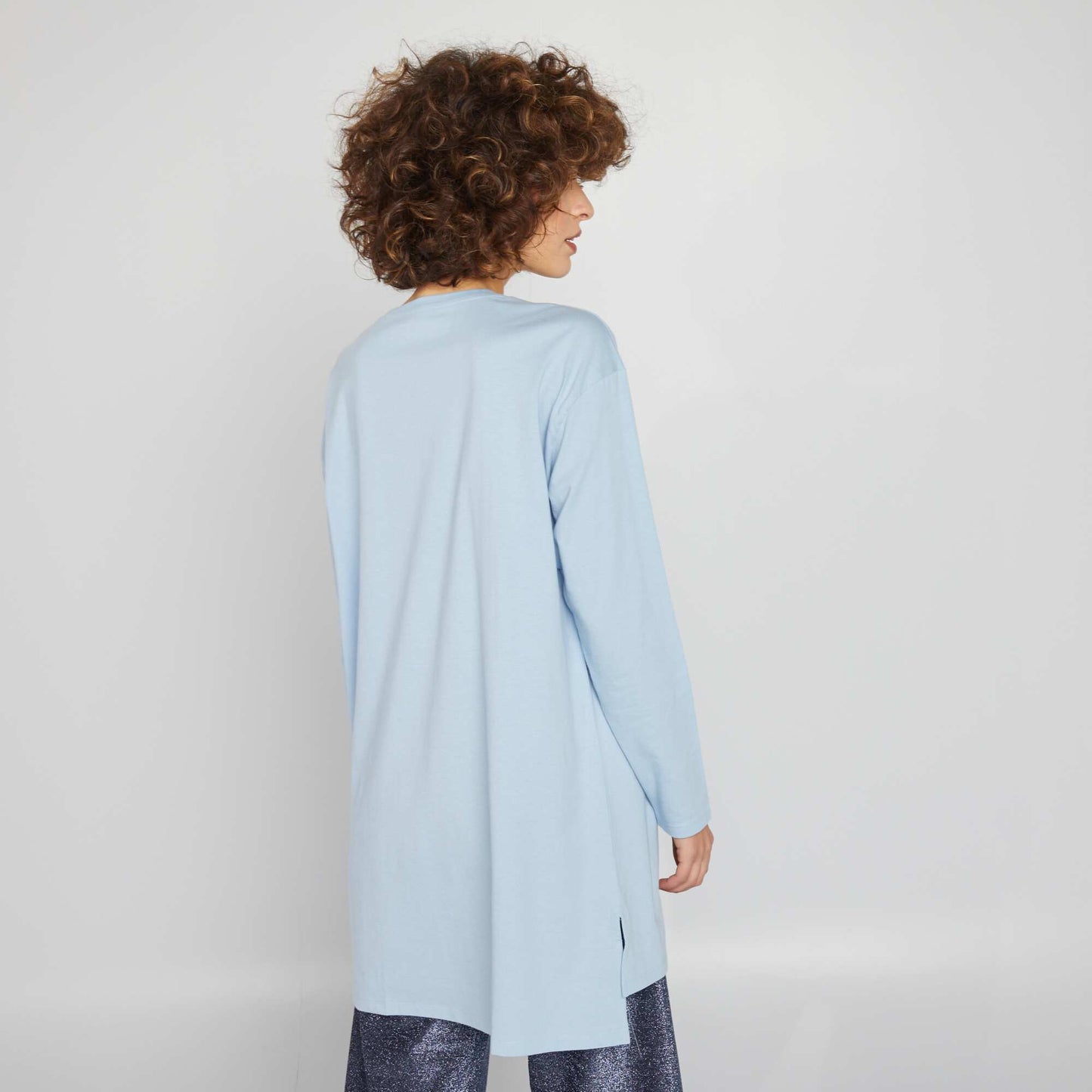 Long T-shirt BLUE