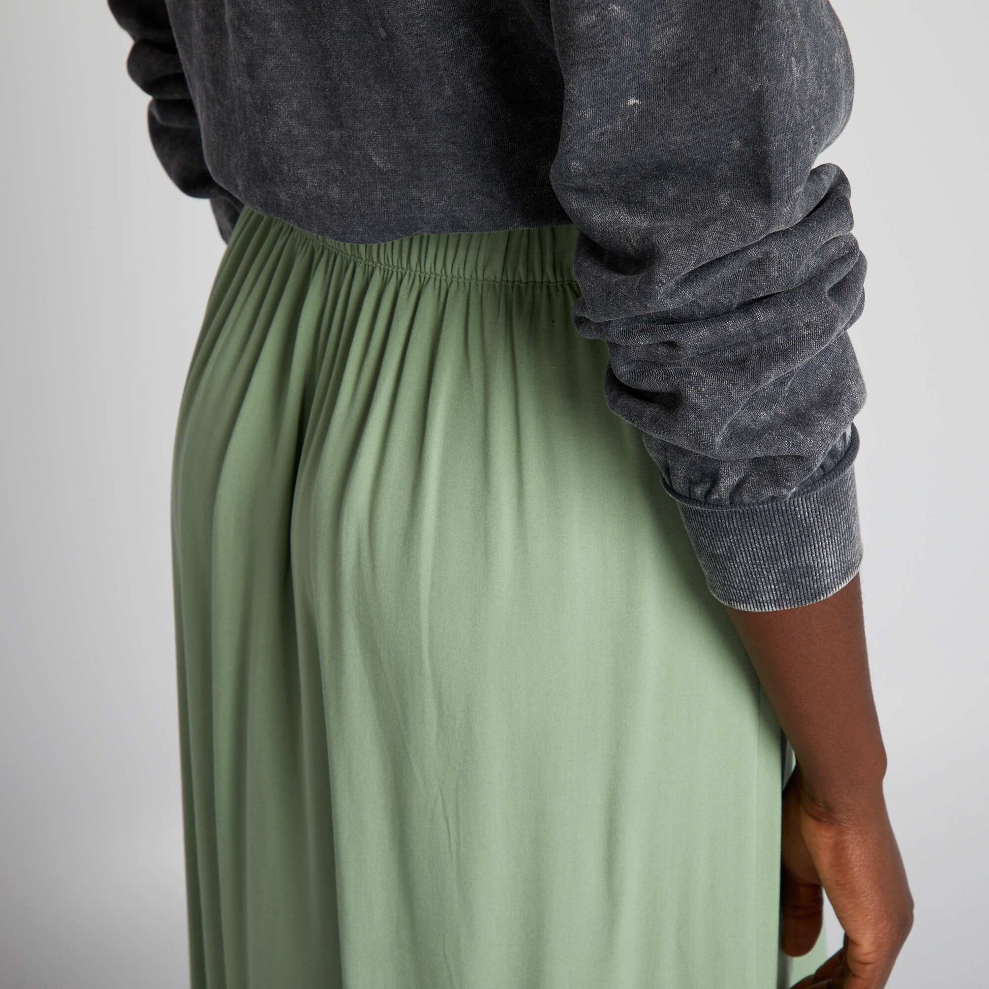 Straight skirt GREEN