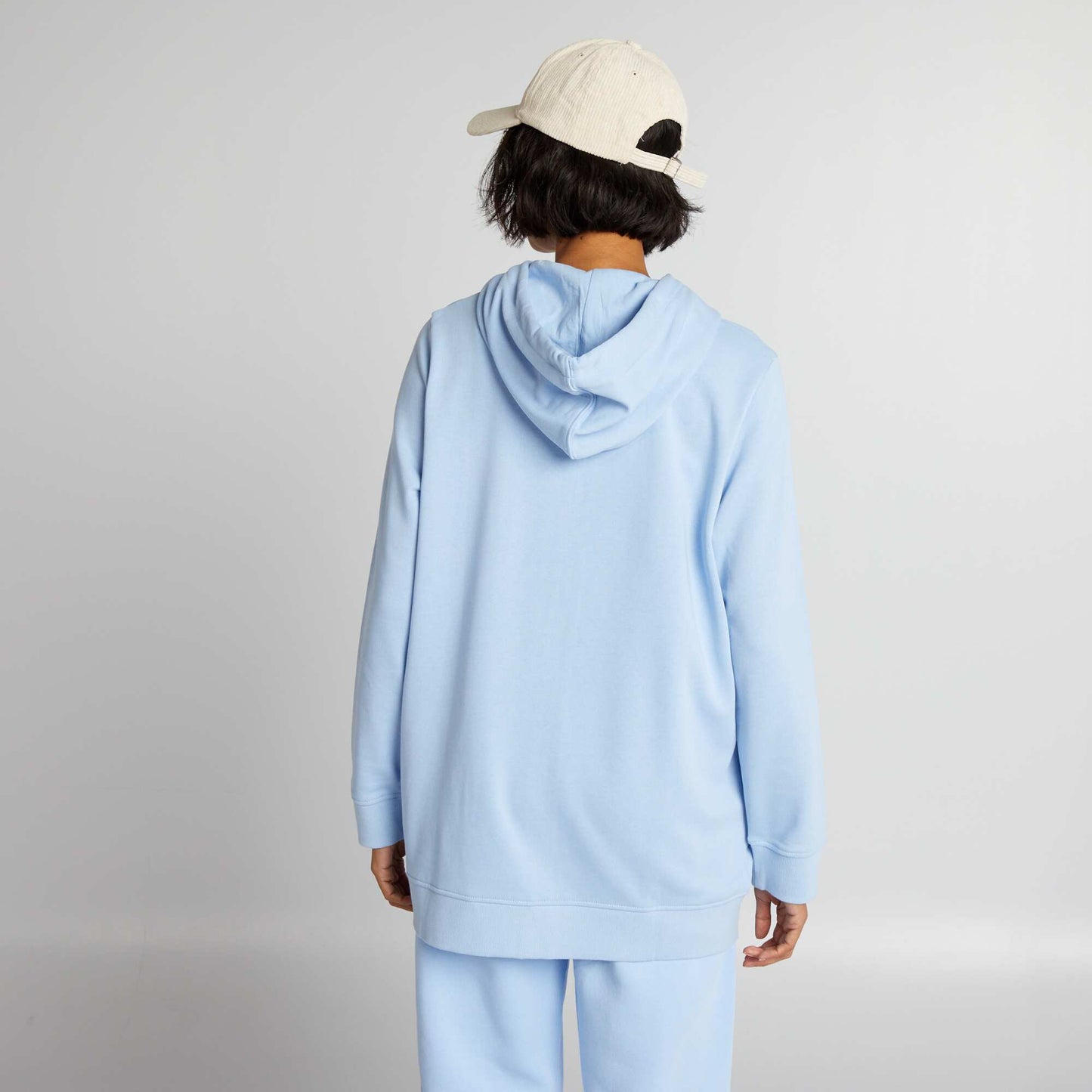 Zip-up hoodie BLUE