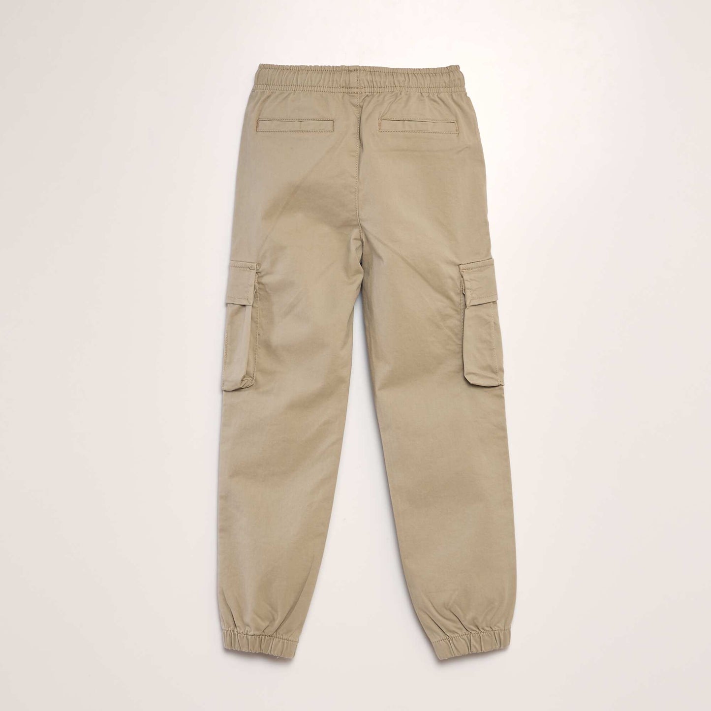 Stretchy multi-pocket trousers BEIGE