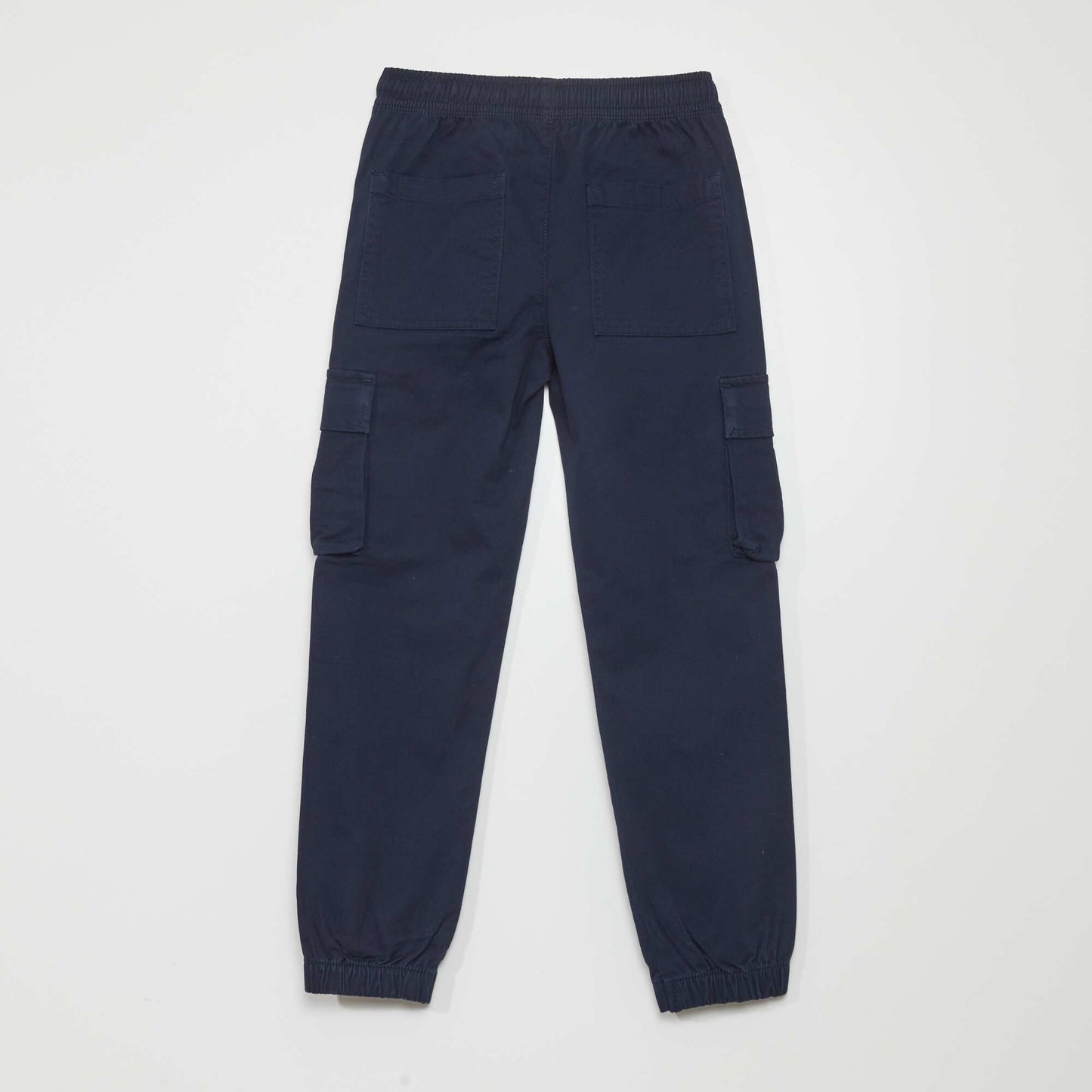 Multi-pocket trousers blue