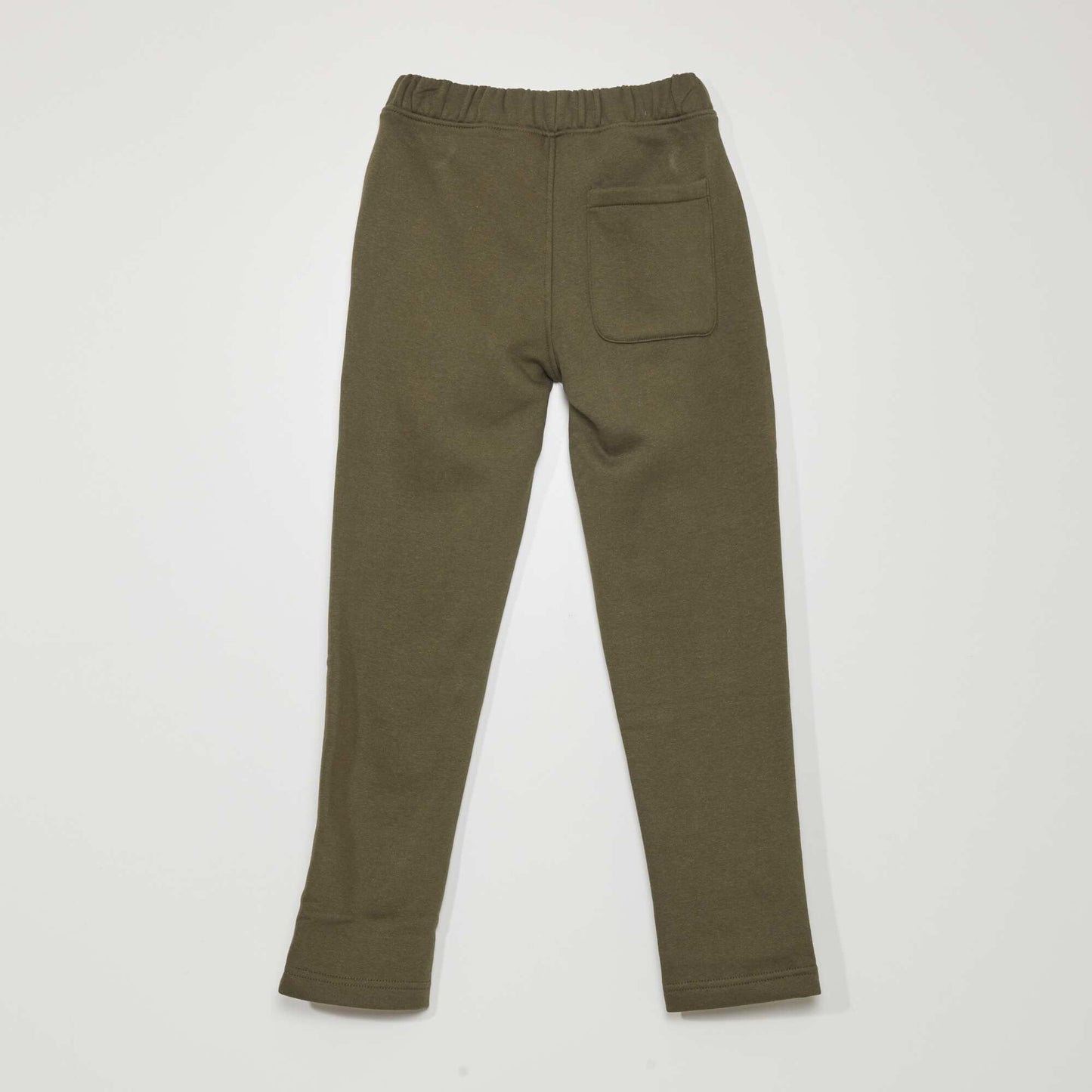 Marl joggers with adjustable waistband KHAKI