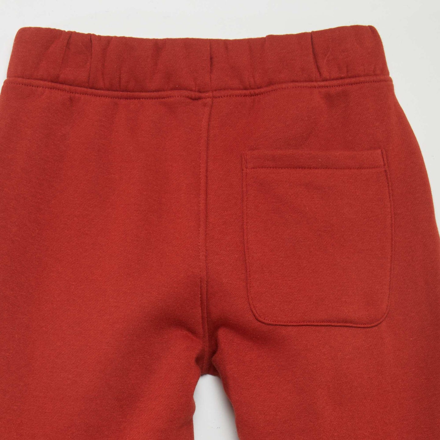 Marl joggers with adjustable waistband RED