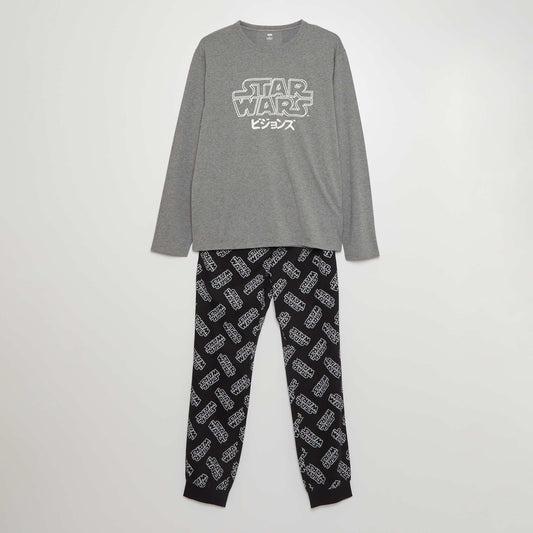 Long 'Star Wars' pyjamas - 2-piece set BLACK