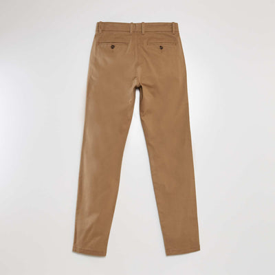 Twill chinos BEIGE