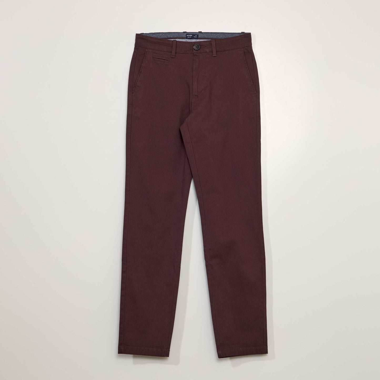 Twill chinos PURPLE