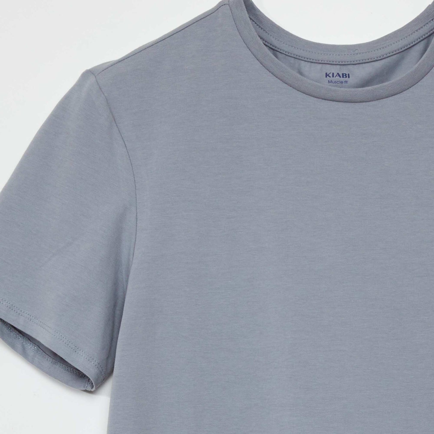 Plain T-shirt - Muscle shirt BLUE