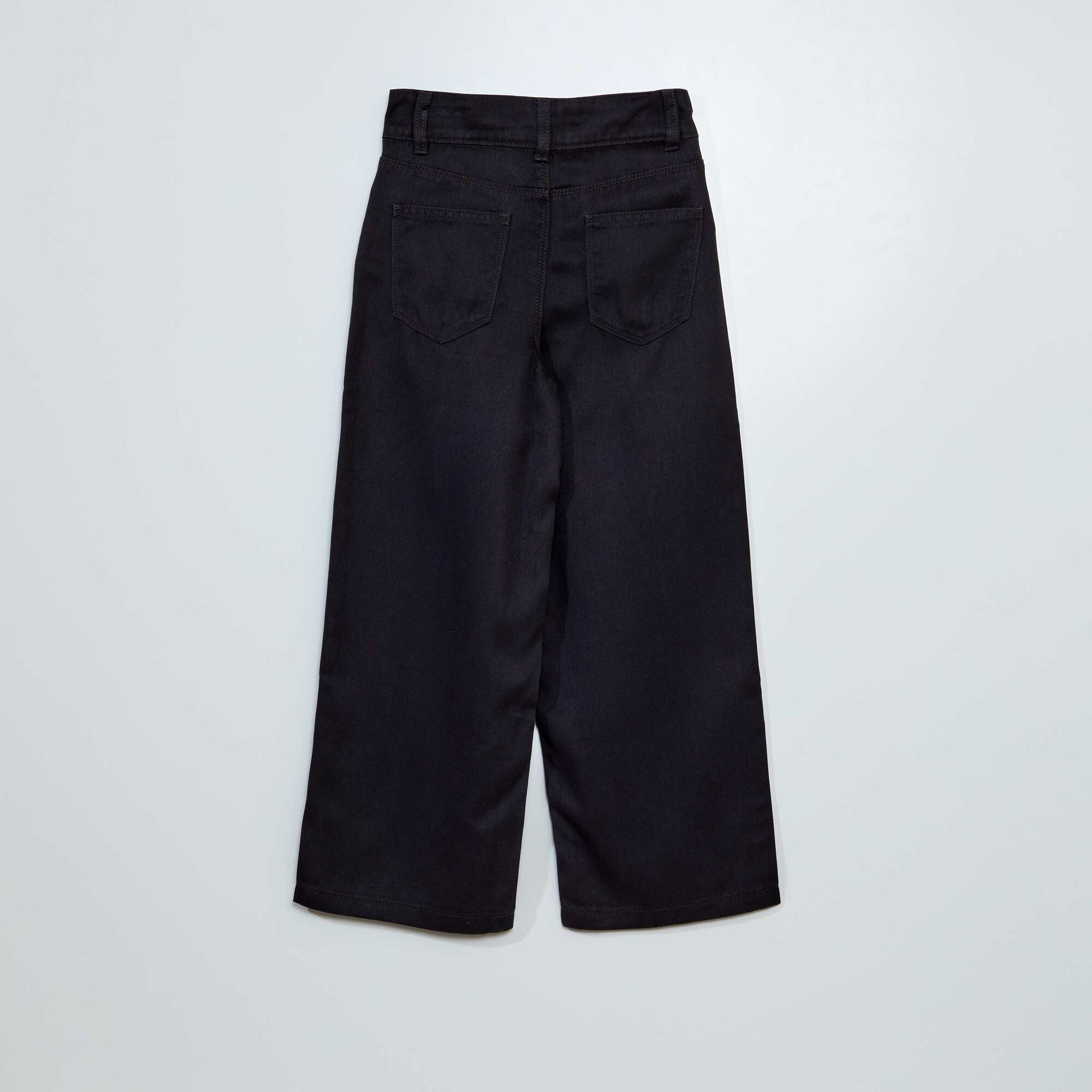 Wide-leg trousers BLACK