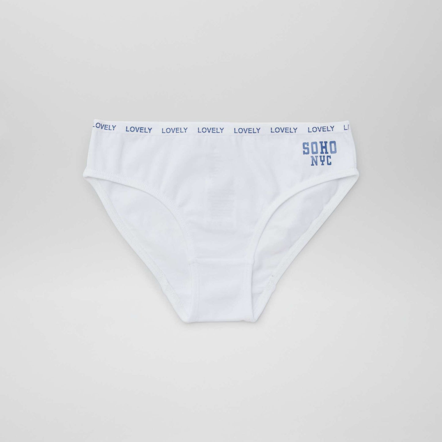 4-Pack Printed Panties WHITE