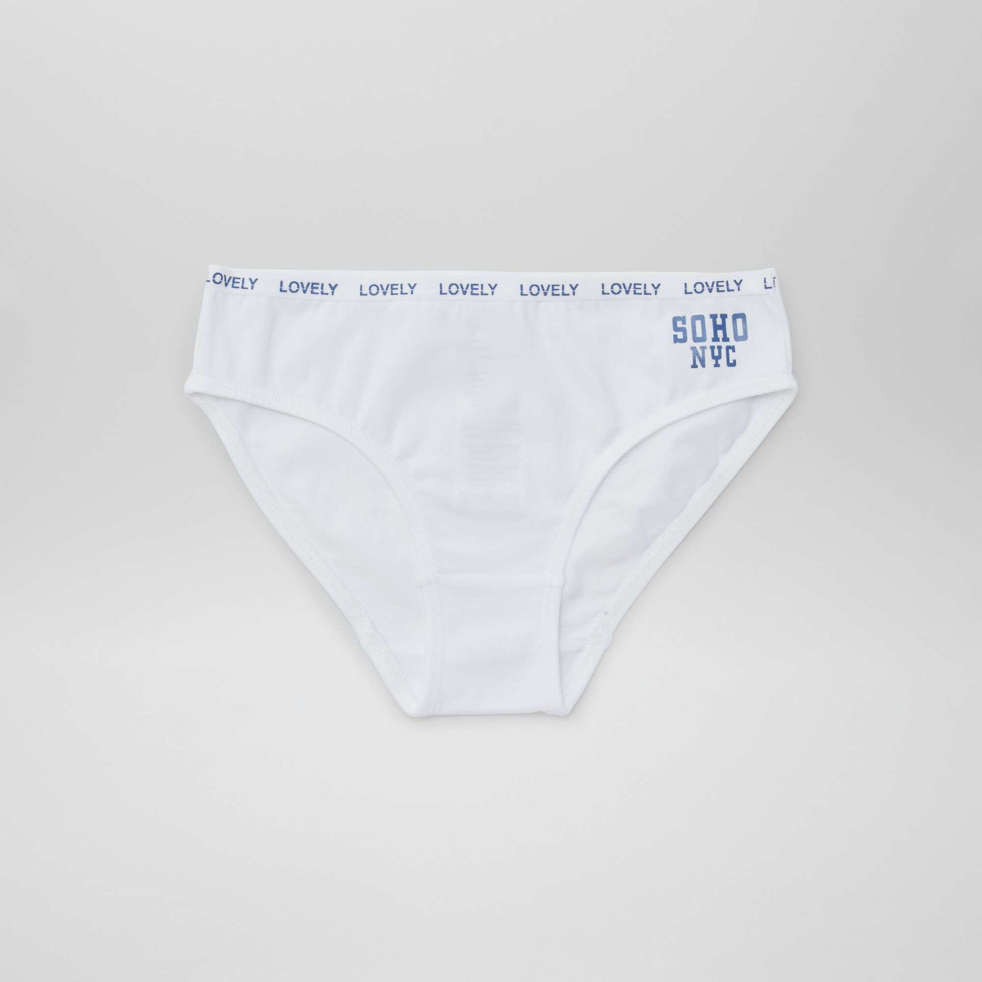 4-Pack Printed Panties WHITE