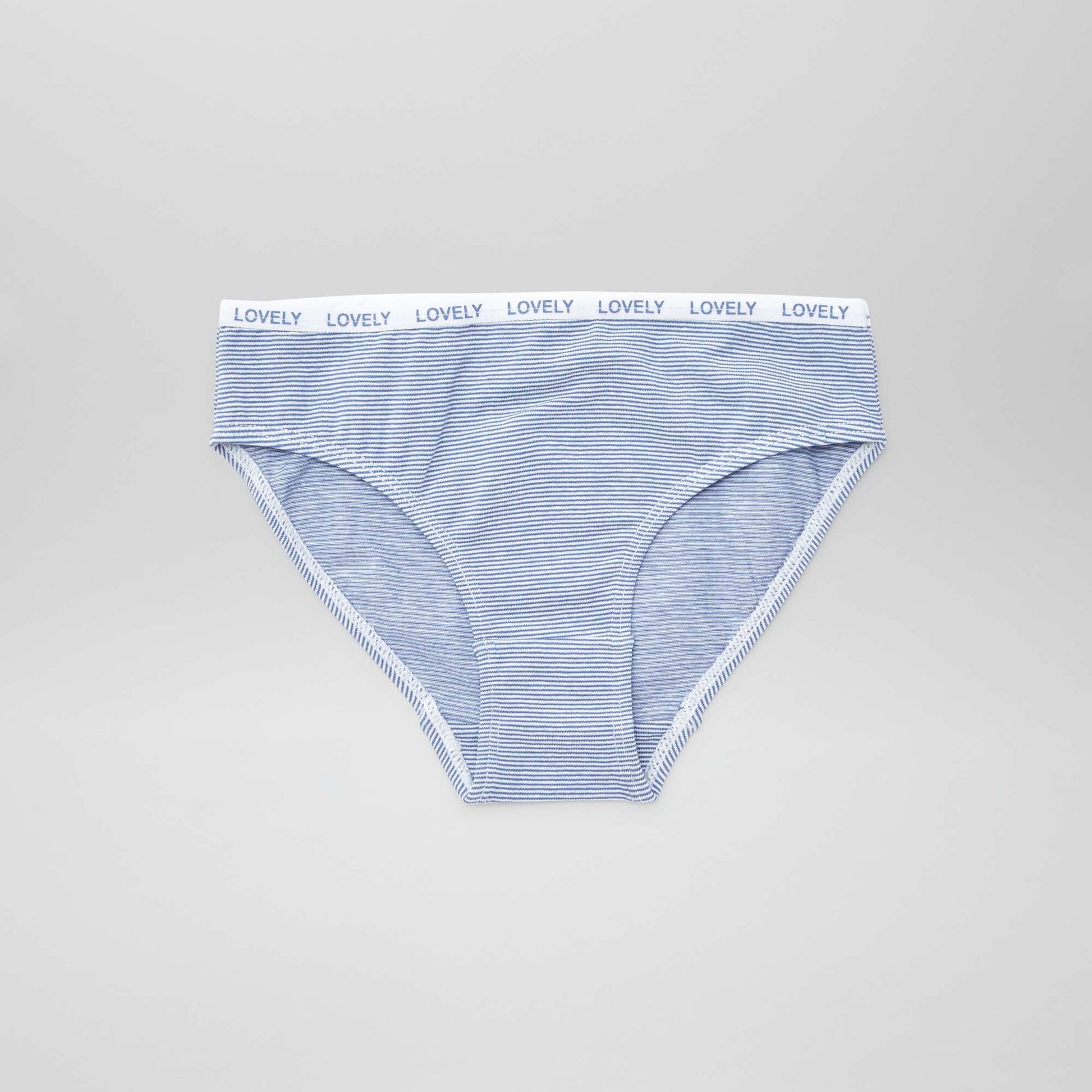 4-Pack Printed Panties WHITE