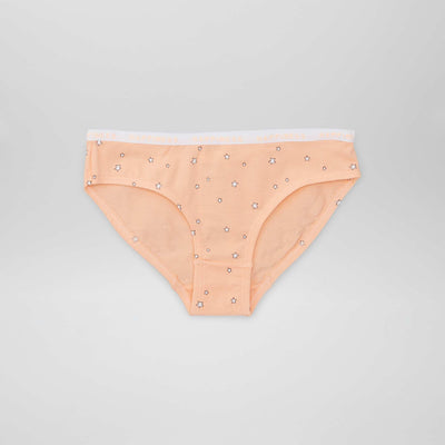 Pack of 4 pairs of animal print briefs PINK