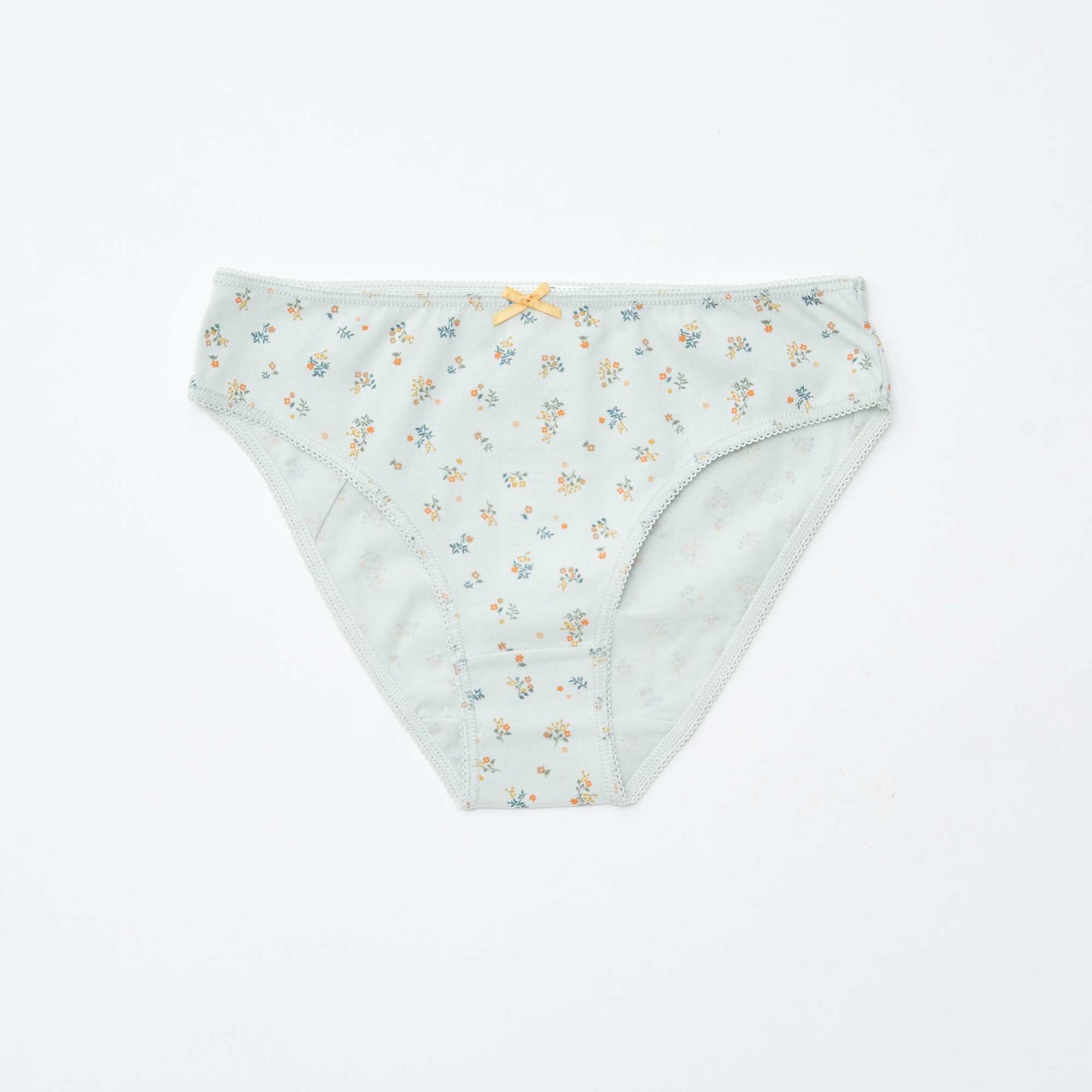 Pack of 7 briefs YELLOW