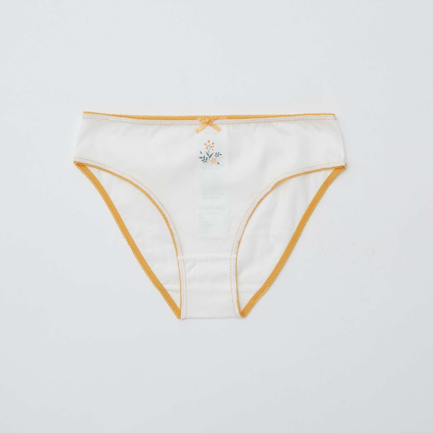 Pack of 7 briefs YELLOW