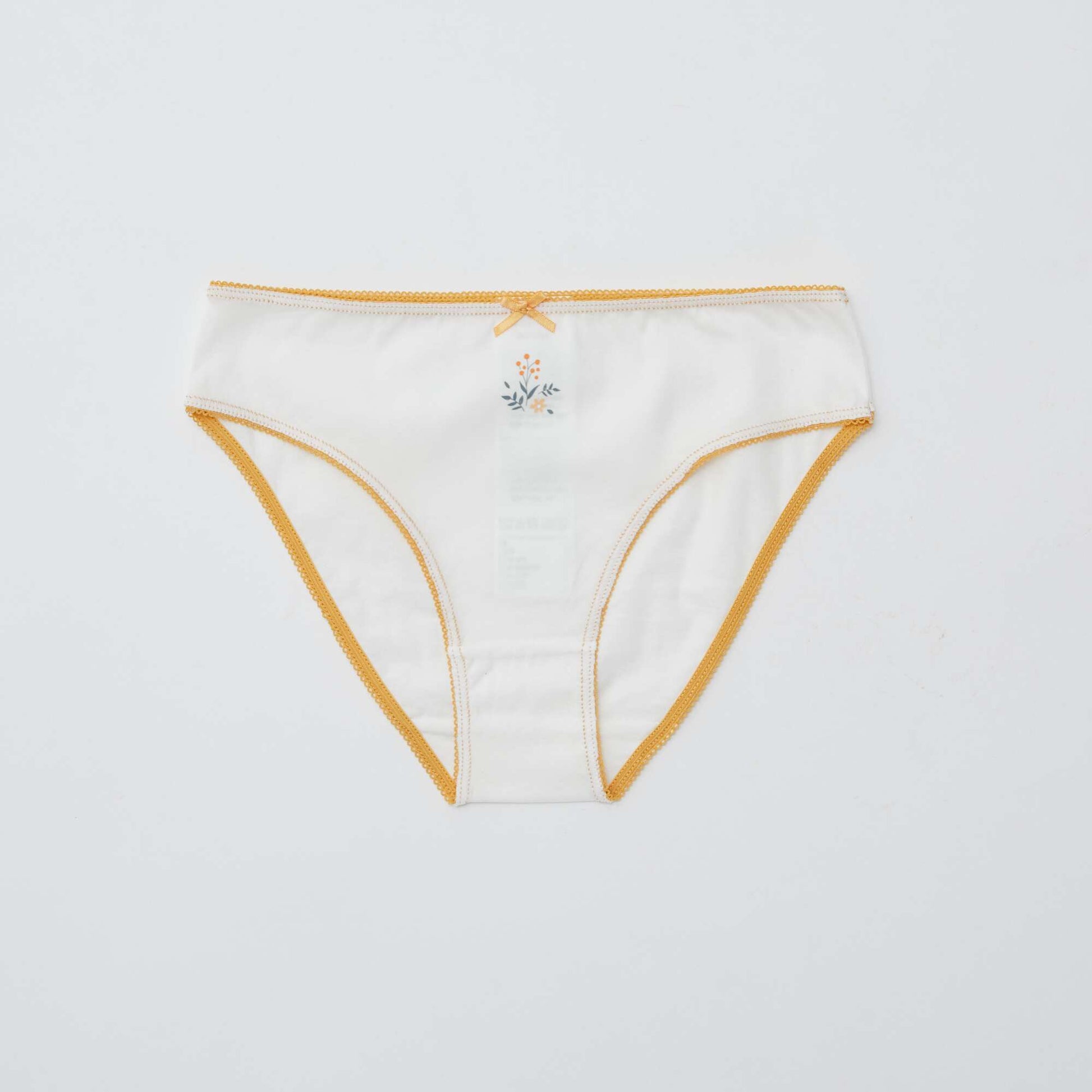 Pack of 7 briefs YELLOW