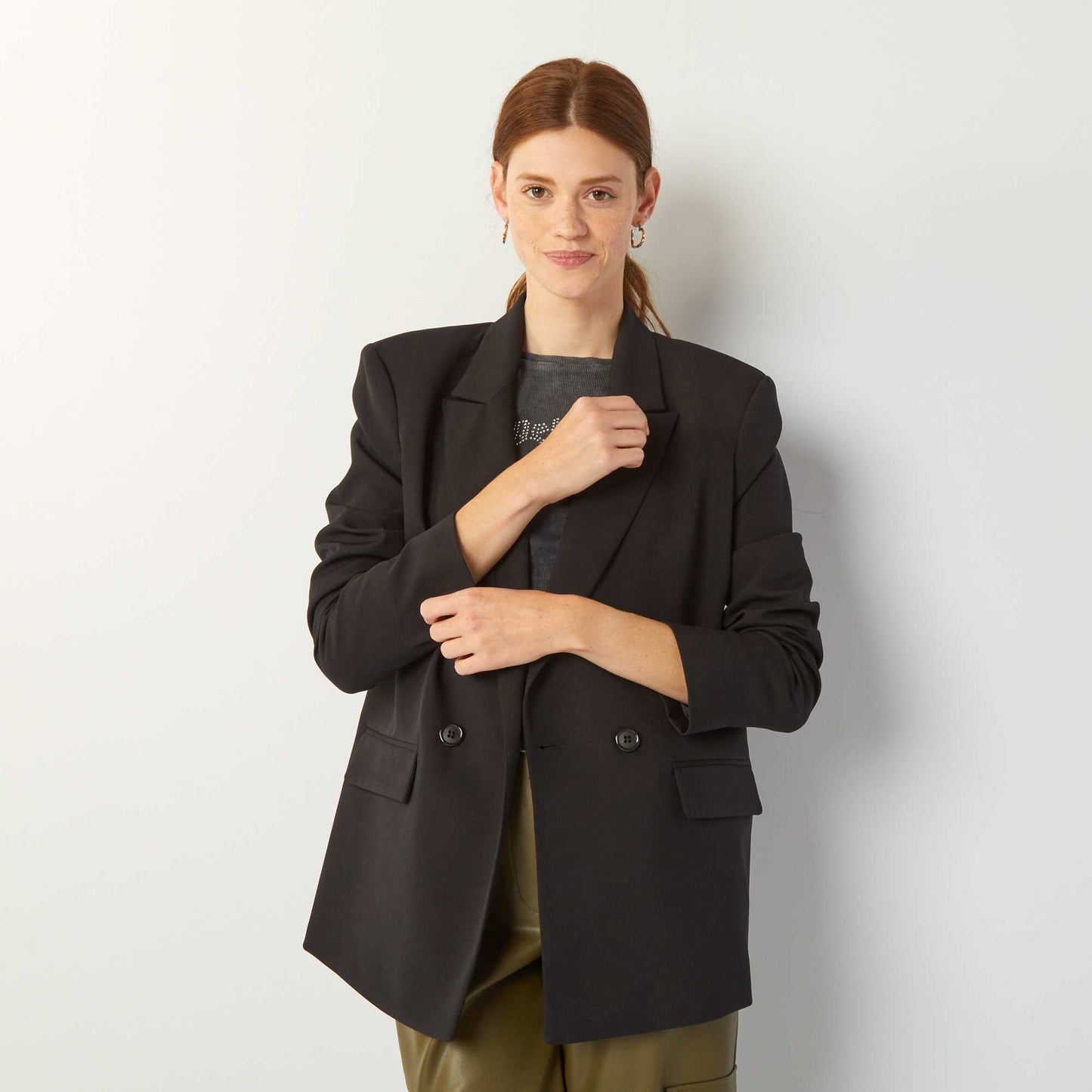 Tailored jacket black