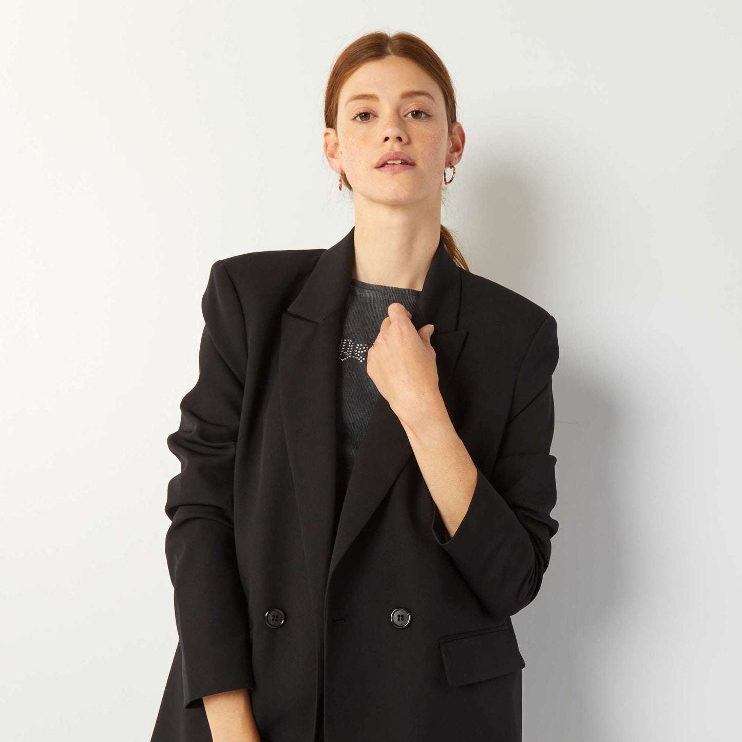 Tailored jacket black