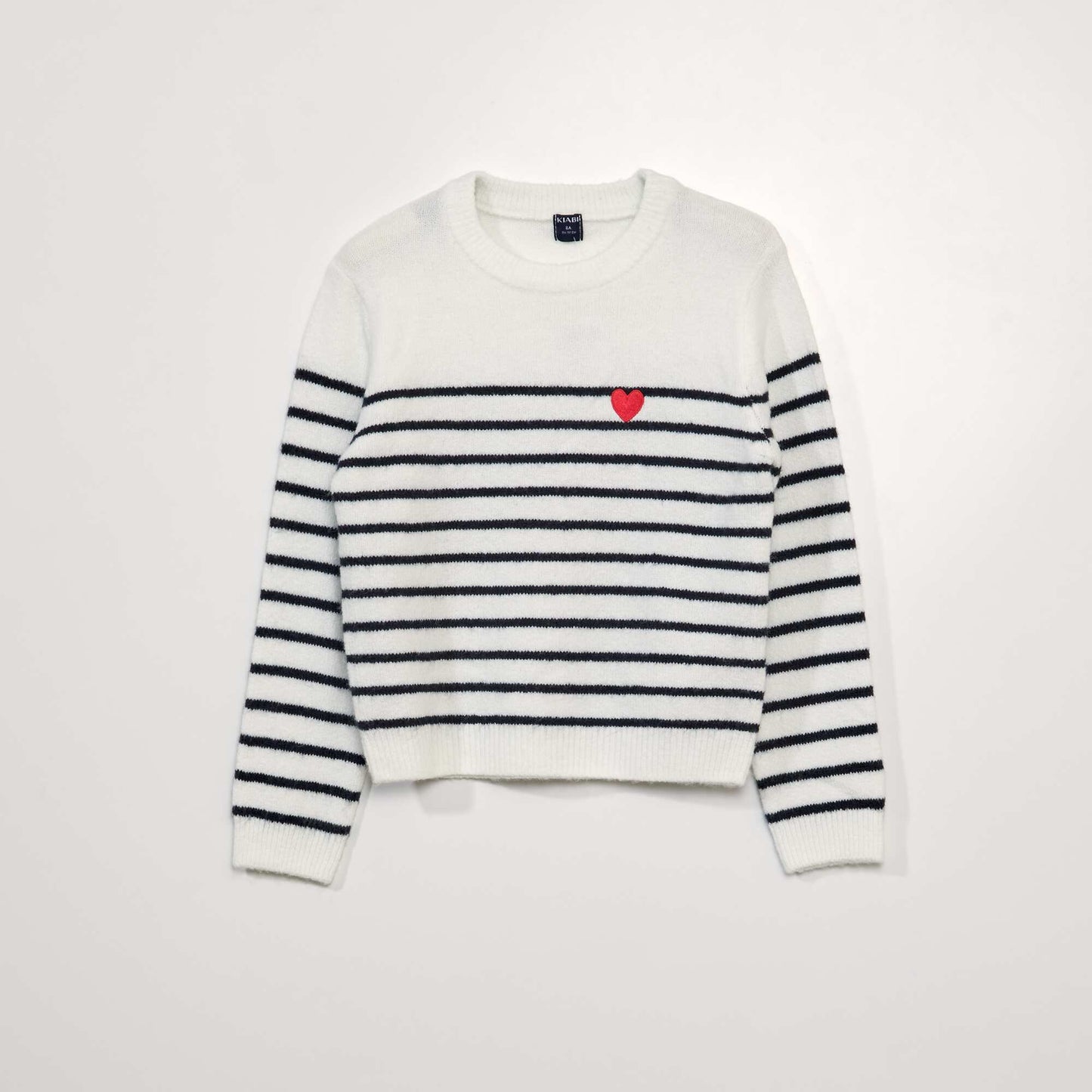 Knit sweater WHITE