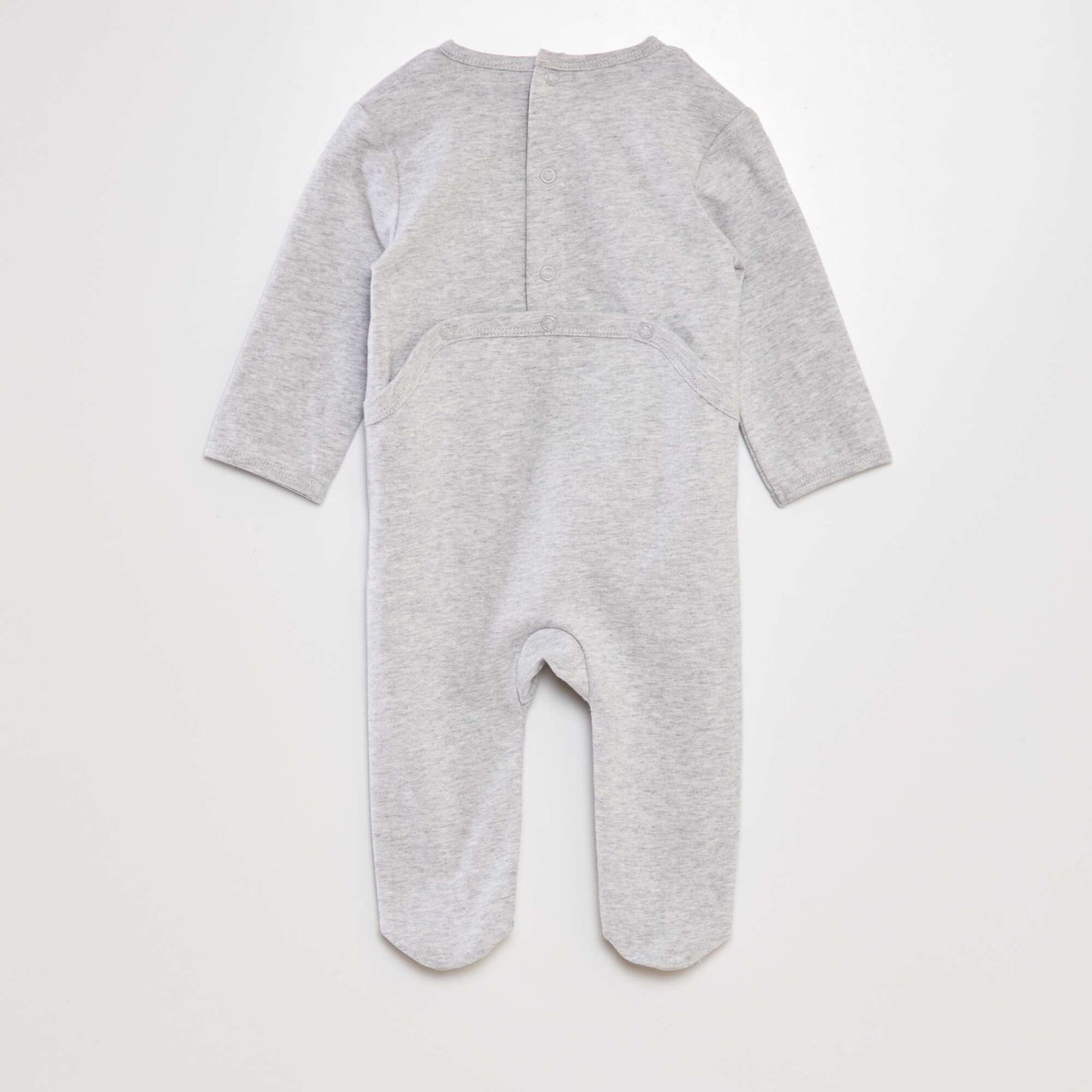 Cotton sleepsuit pyjamas GREY