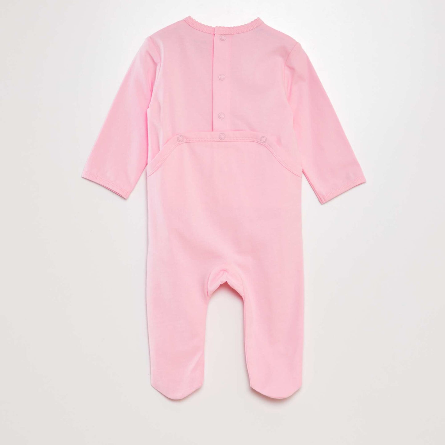 Cotton sleepsuit pyjamas PINK