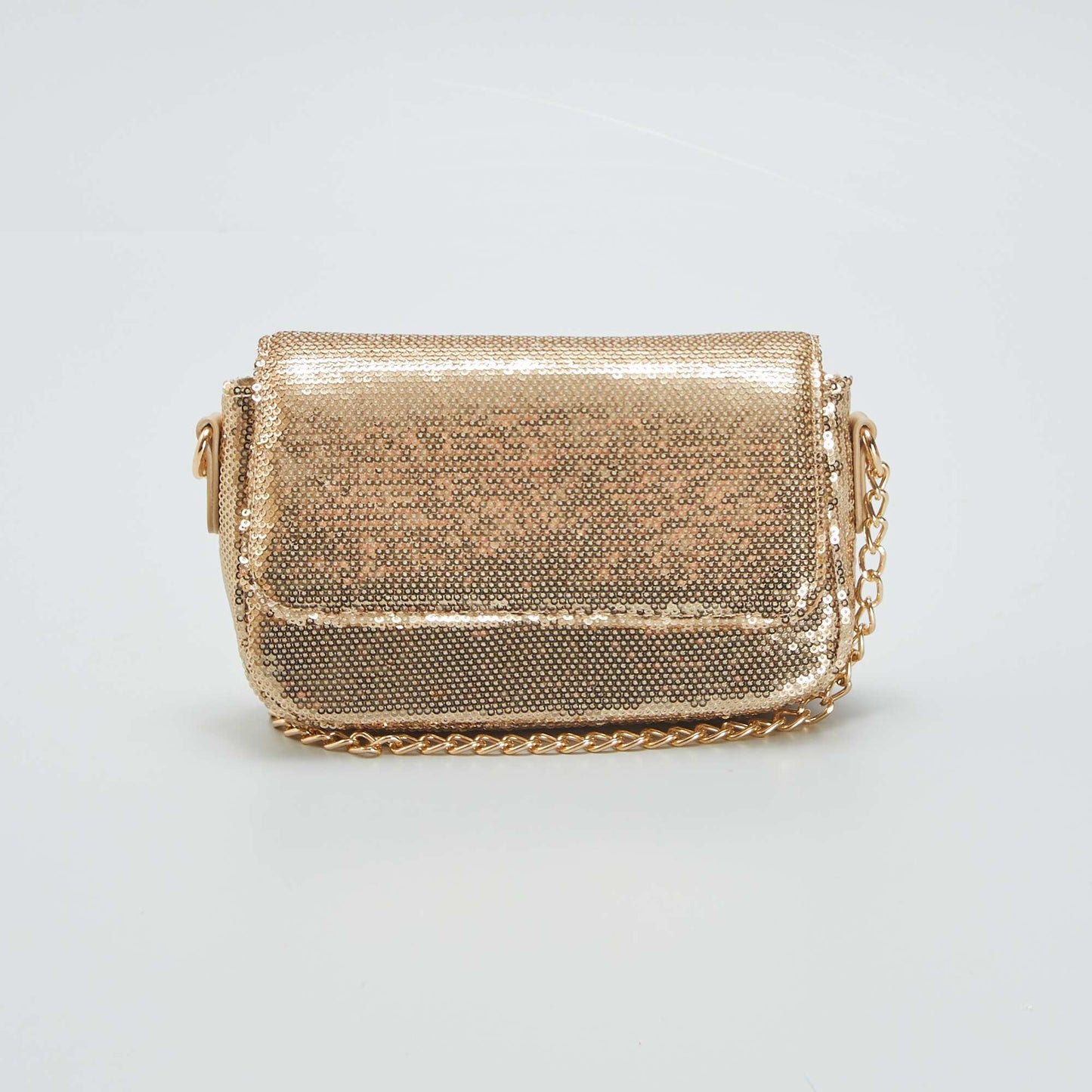 Sequined shoulder bag YELLOW