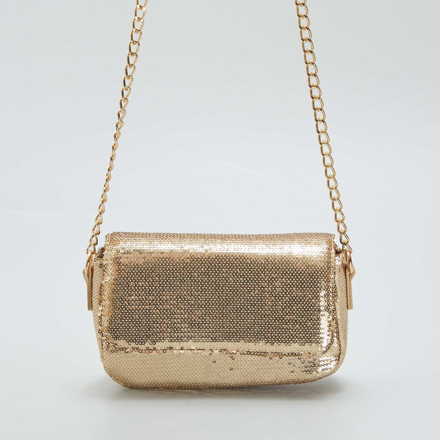 Sequined shoulder bag YELLOW