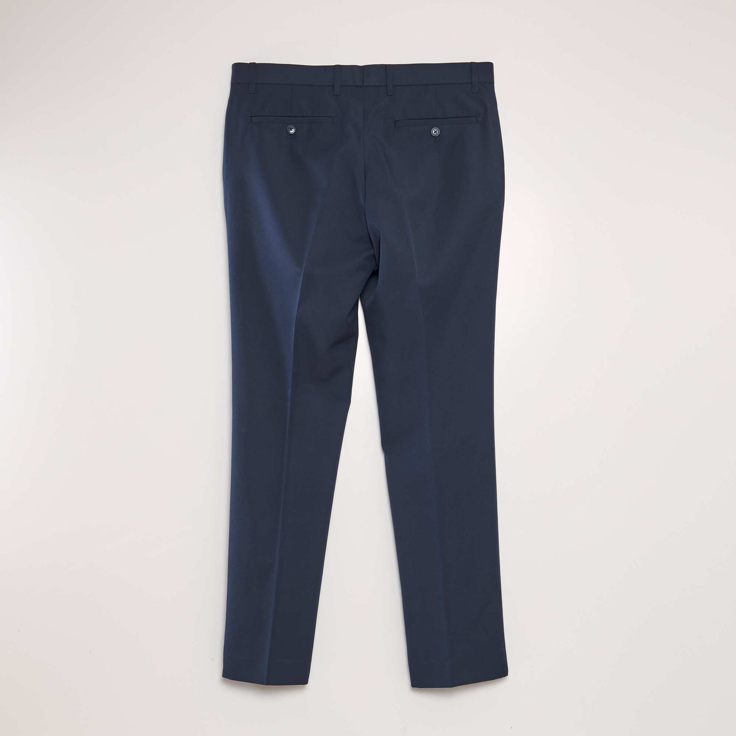 Slim-fit suit trousers blue